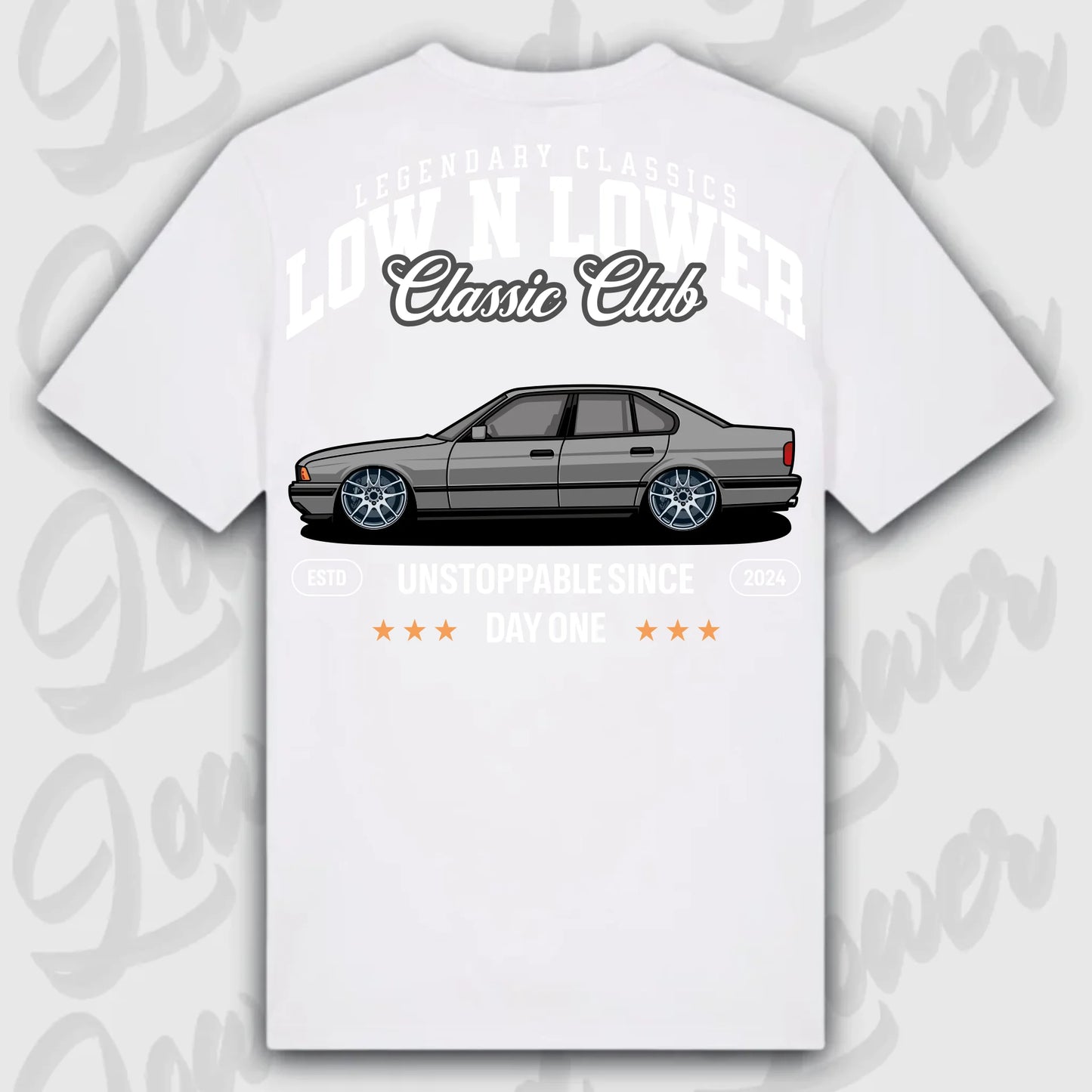 Mockup Stand shirt teeinblue - Shirt 4