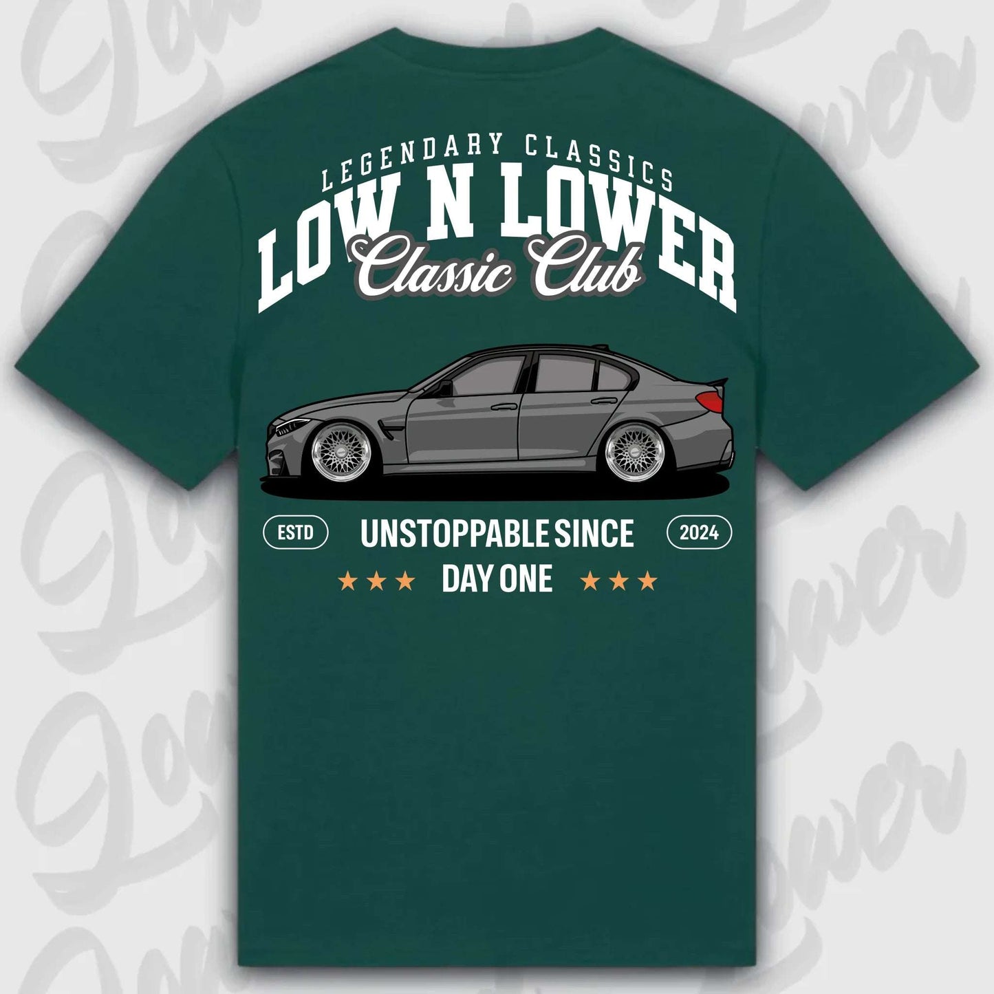 T-Shirt F-82 - personalisierbar Standard T-Shirt ( Back Print ) Glazed-Green XXL