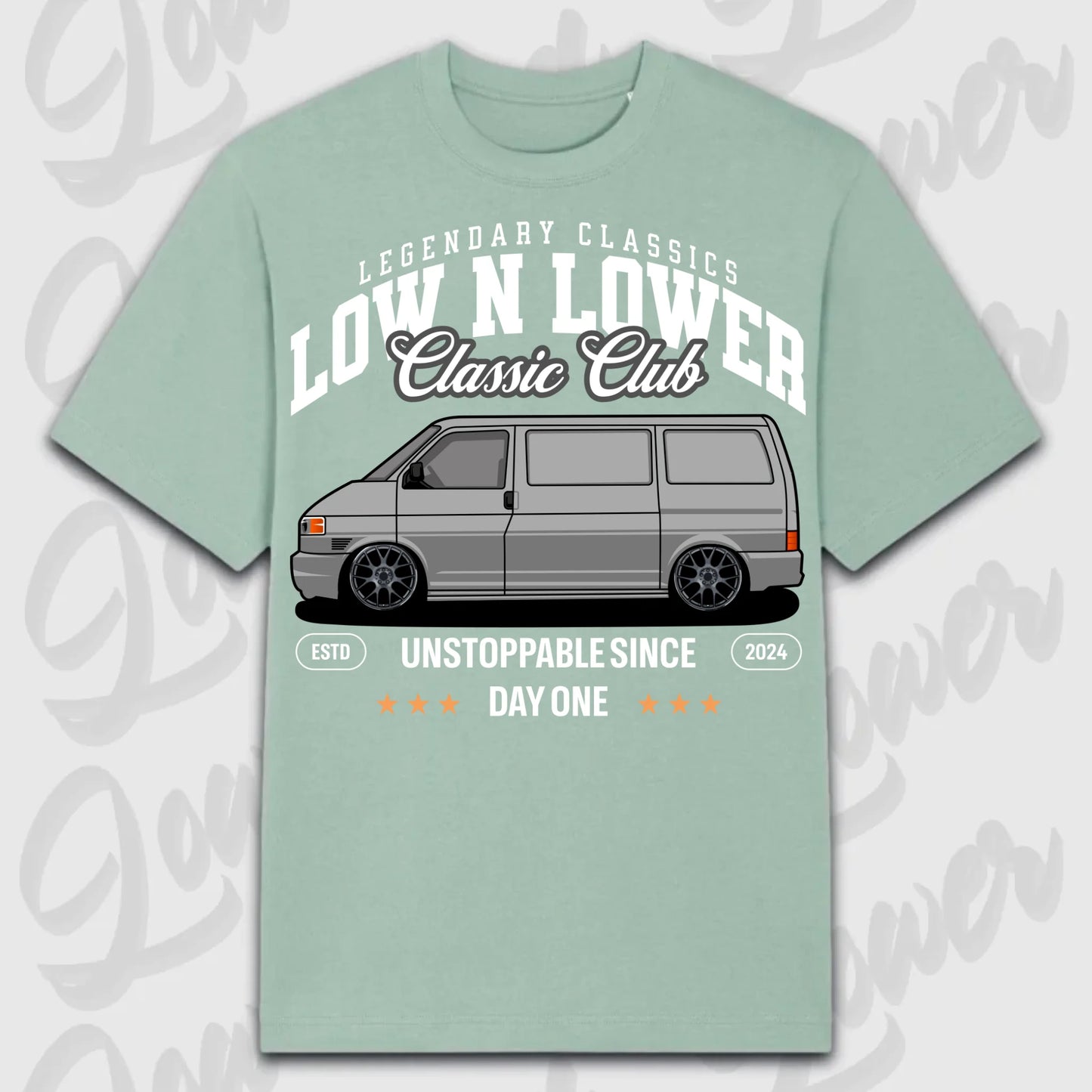 T-Shirt T4 - personalisierbar Oversized T-Shirt ( Front Print ) Aloe