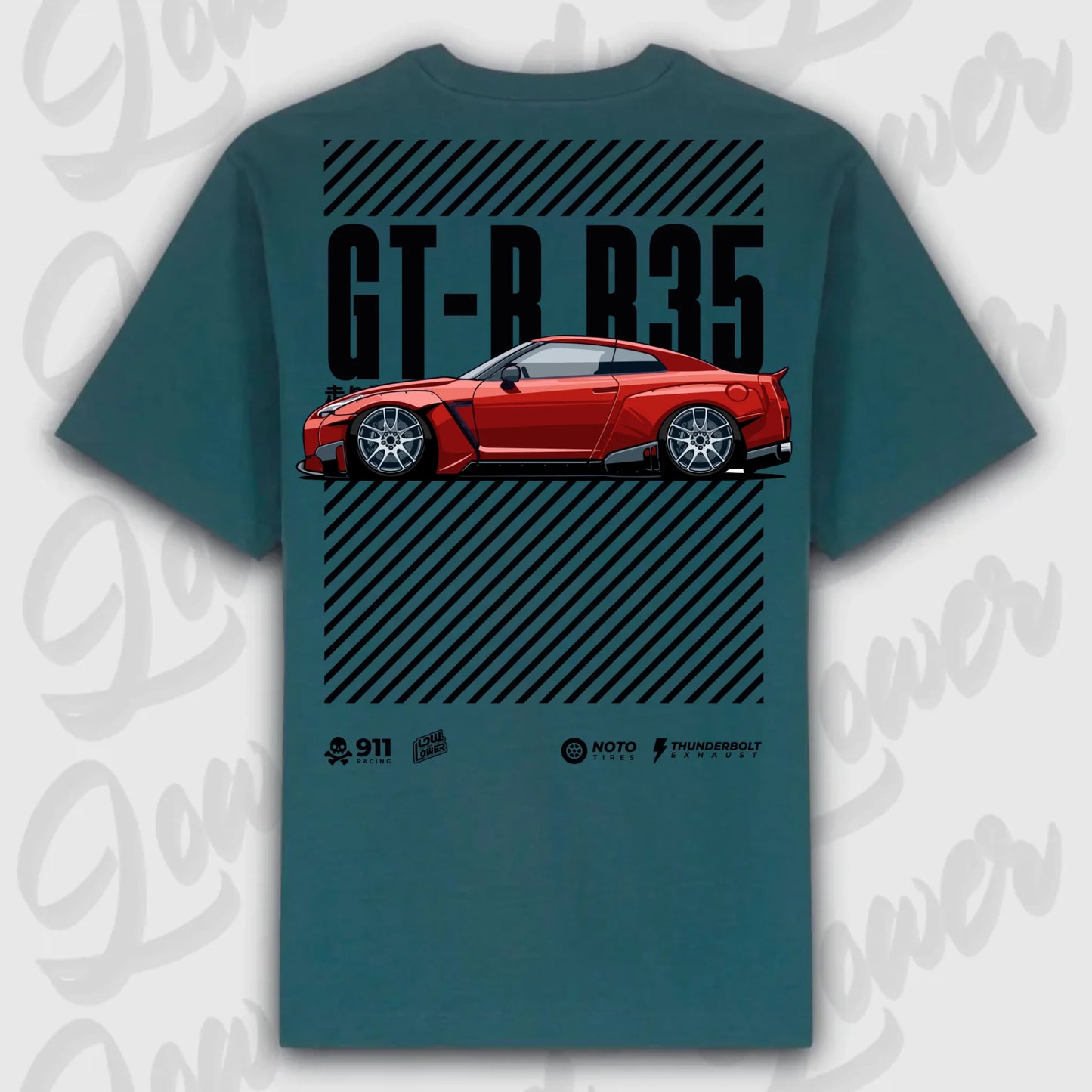 Mockup Oversize shirt teeinblue - shirt Over 1