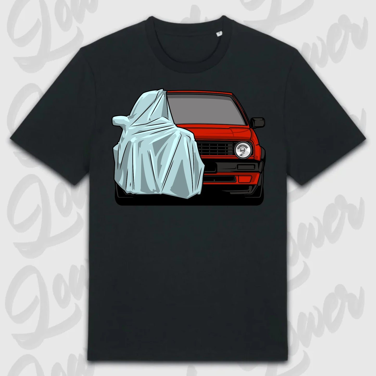 T-Shirt Golf MK2 Front - personalisierbar Standard T-Shirt ( Front Print ) Black