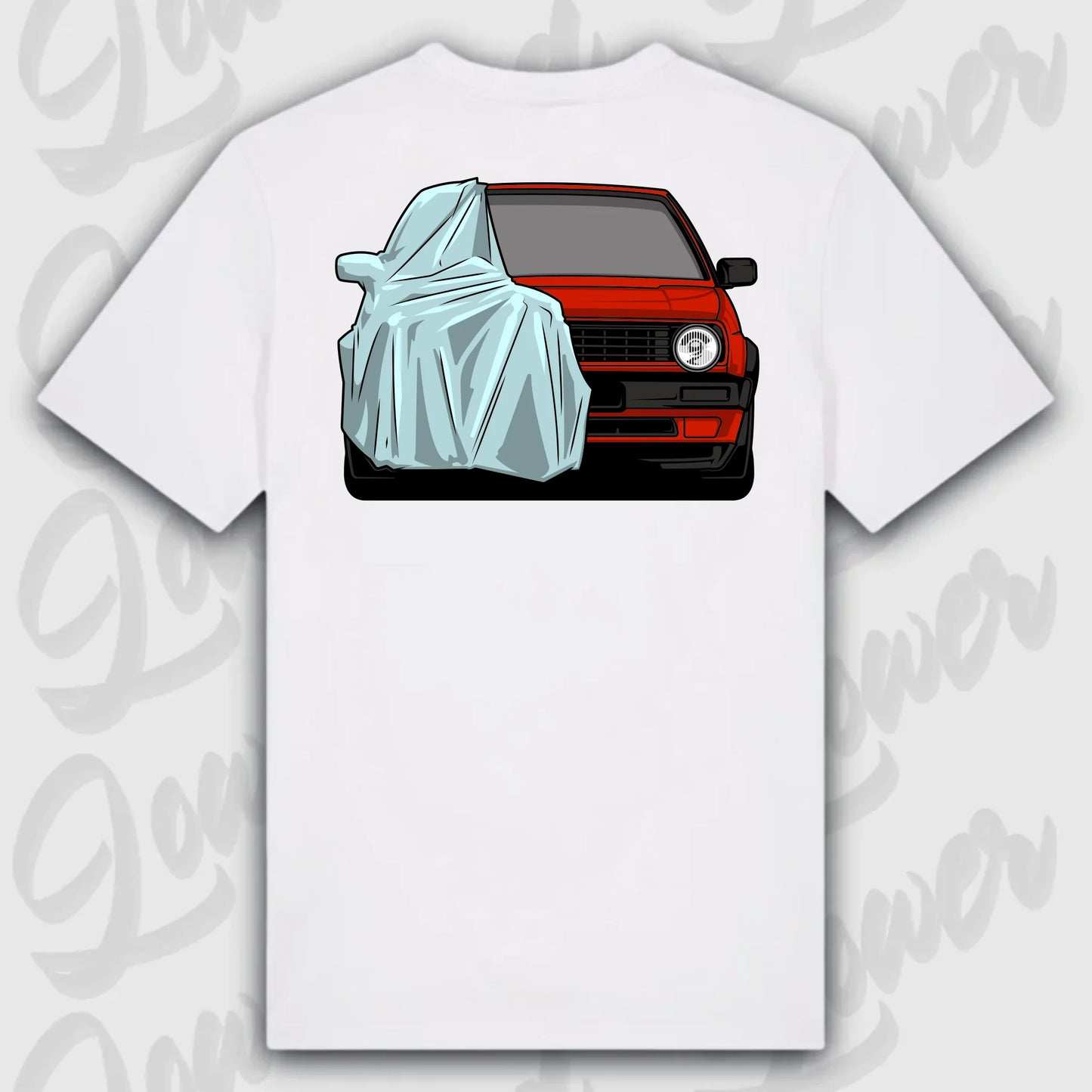 T-Shirt Golf MK2 Front - personalisierbar Standard T-Shirt ( Back Print ) White