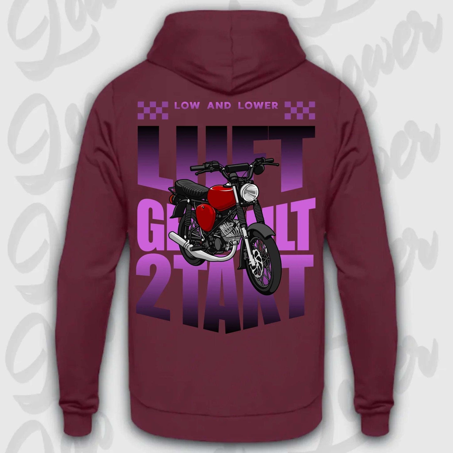 Hoodie S50 - personalisierbar Standard Hoodie Burgundy