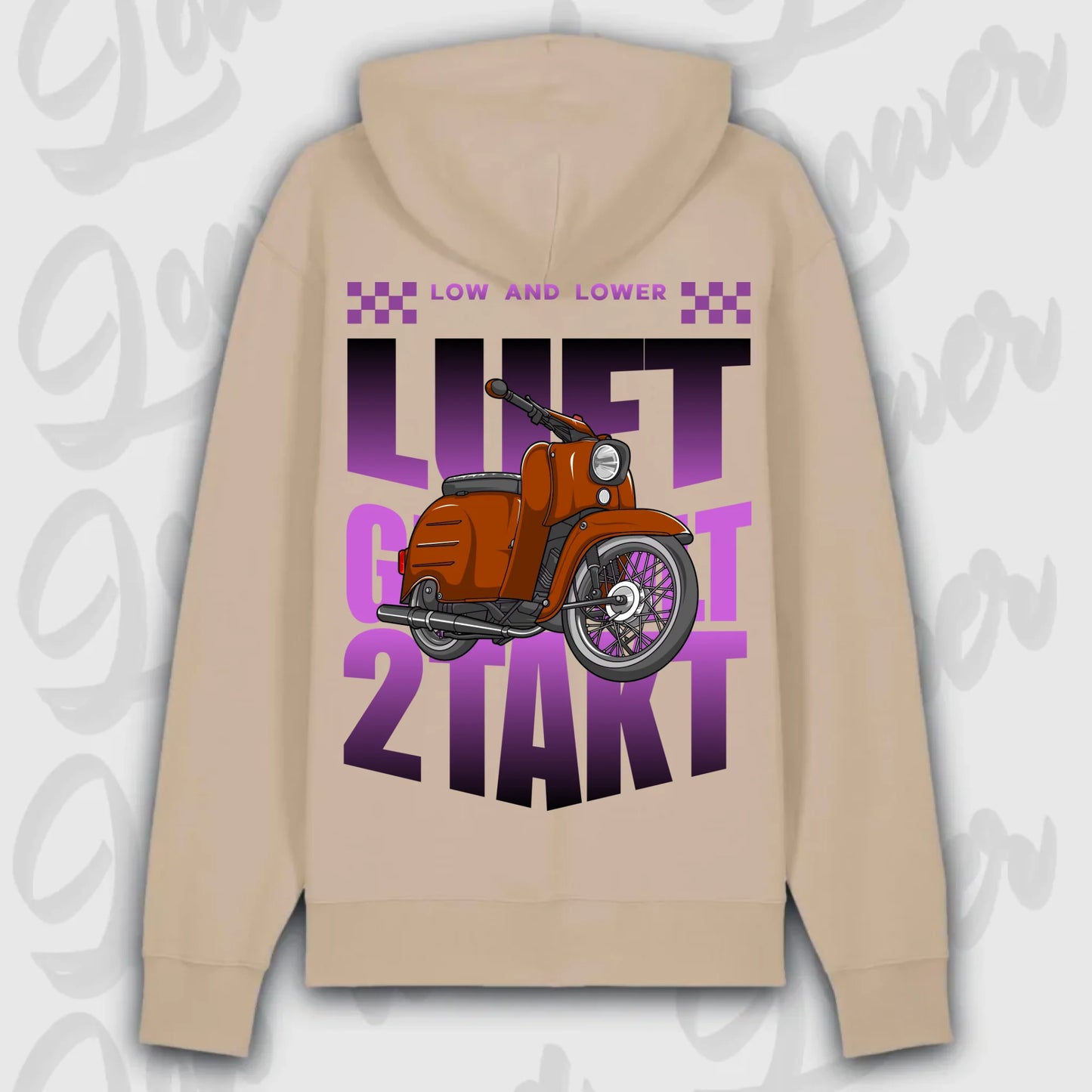 Hoodie Schwalbe - personalisierbar Premium Hoodie Desert-Dust