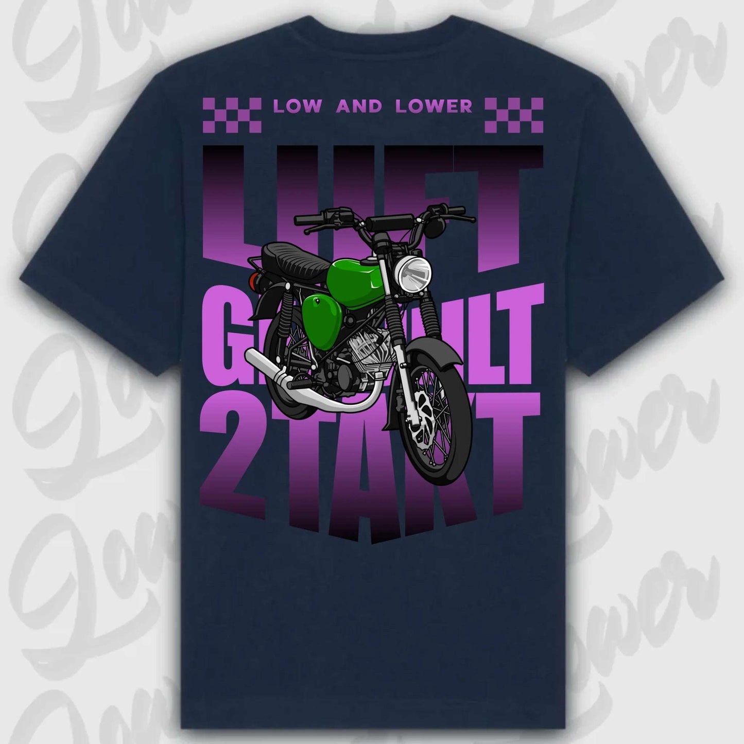 T-Shirt S51 Standard T-Shirt ( Back Print ) French-Navy