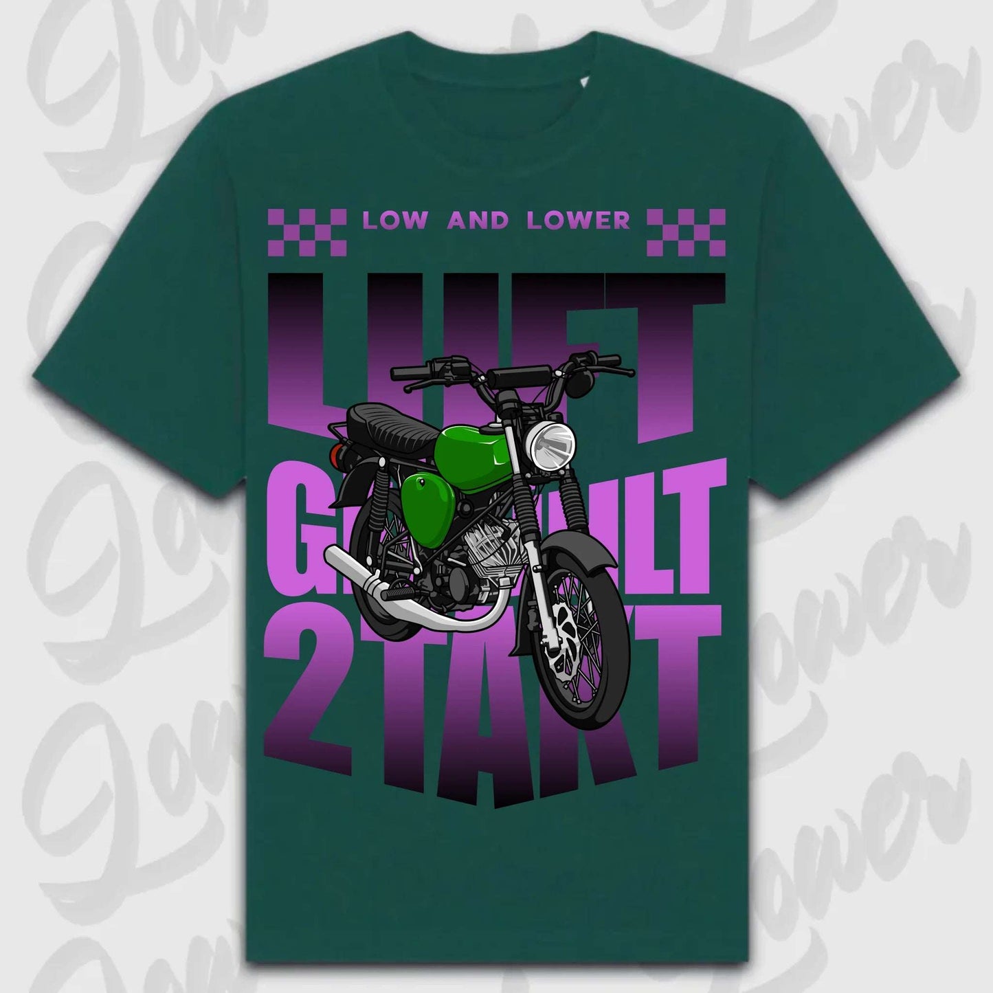 T-Shirt S51 Oversized T-Shirt ( Front Print ) Glazed-Green