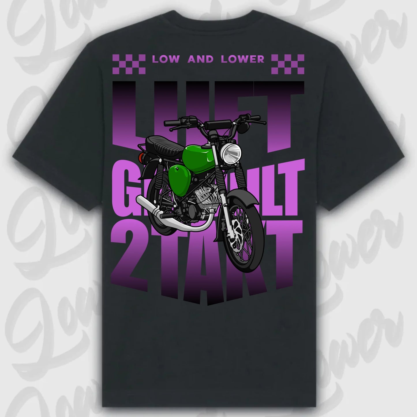 T-Shirt S51 Oversized T-Shirt ( Back Print ) Black
