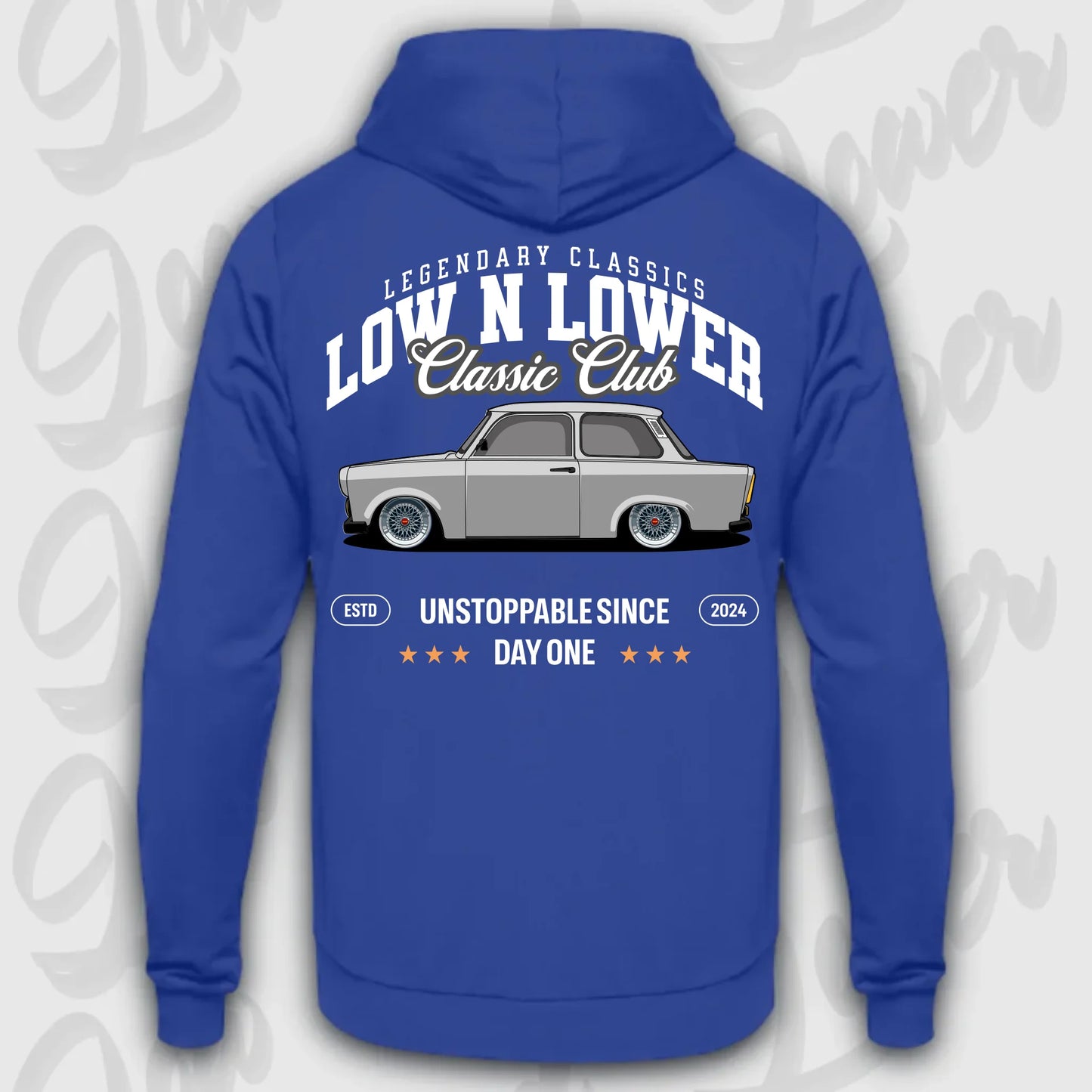 Hoodie Trabant - personalisierbar Standard Hoodie Royal-Blue