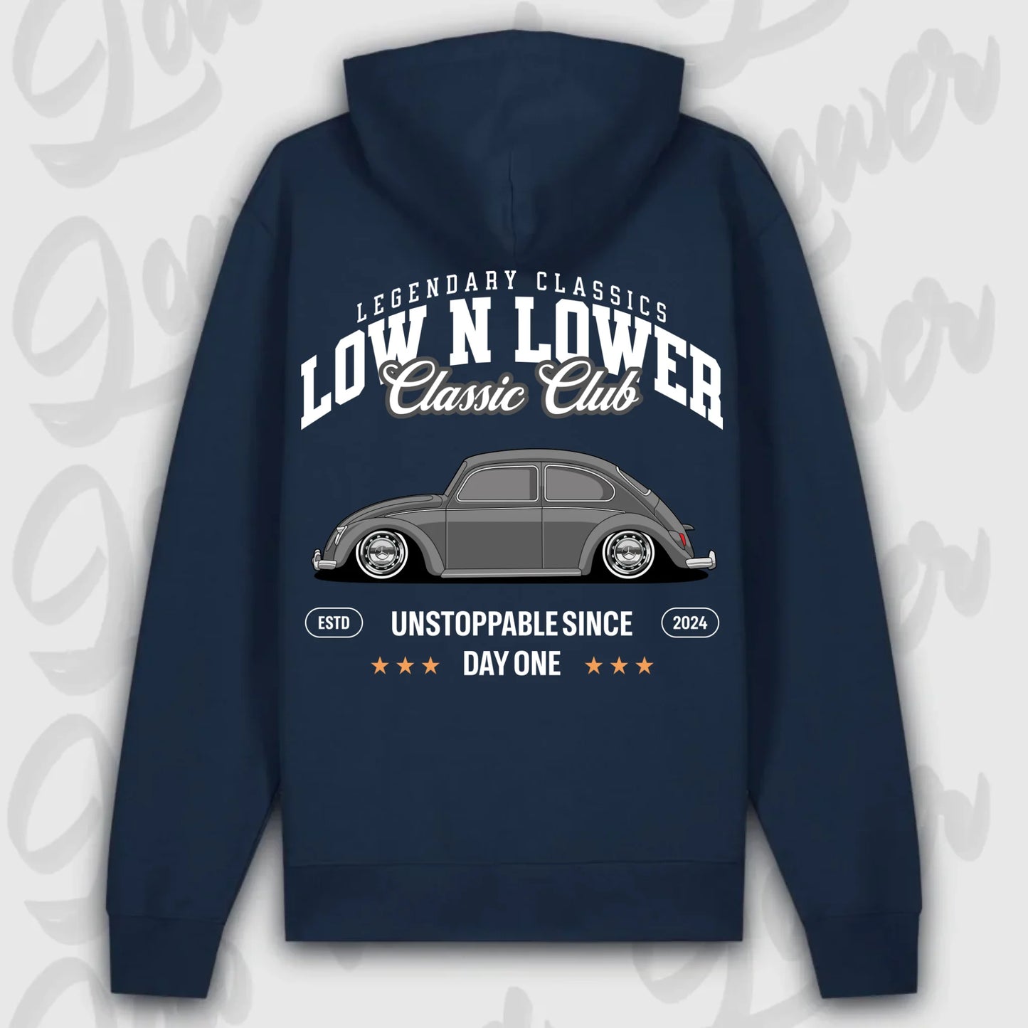 Hoodie Käfer - personalisierbar Premium Hoodie French-Navy