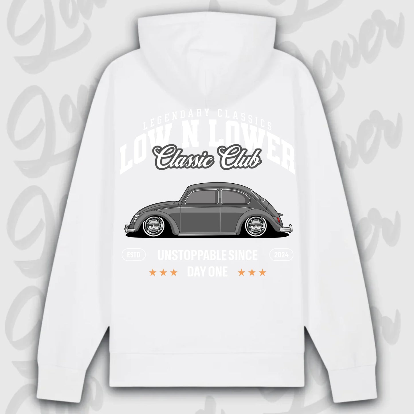 Hoodie Käfer - personalisierbar Premium Hoodie White