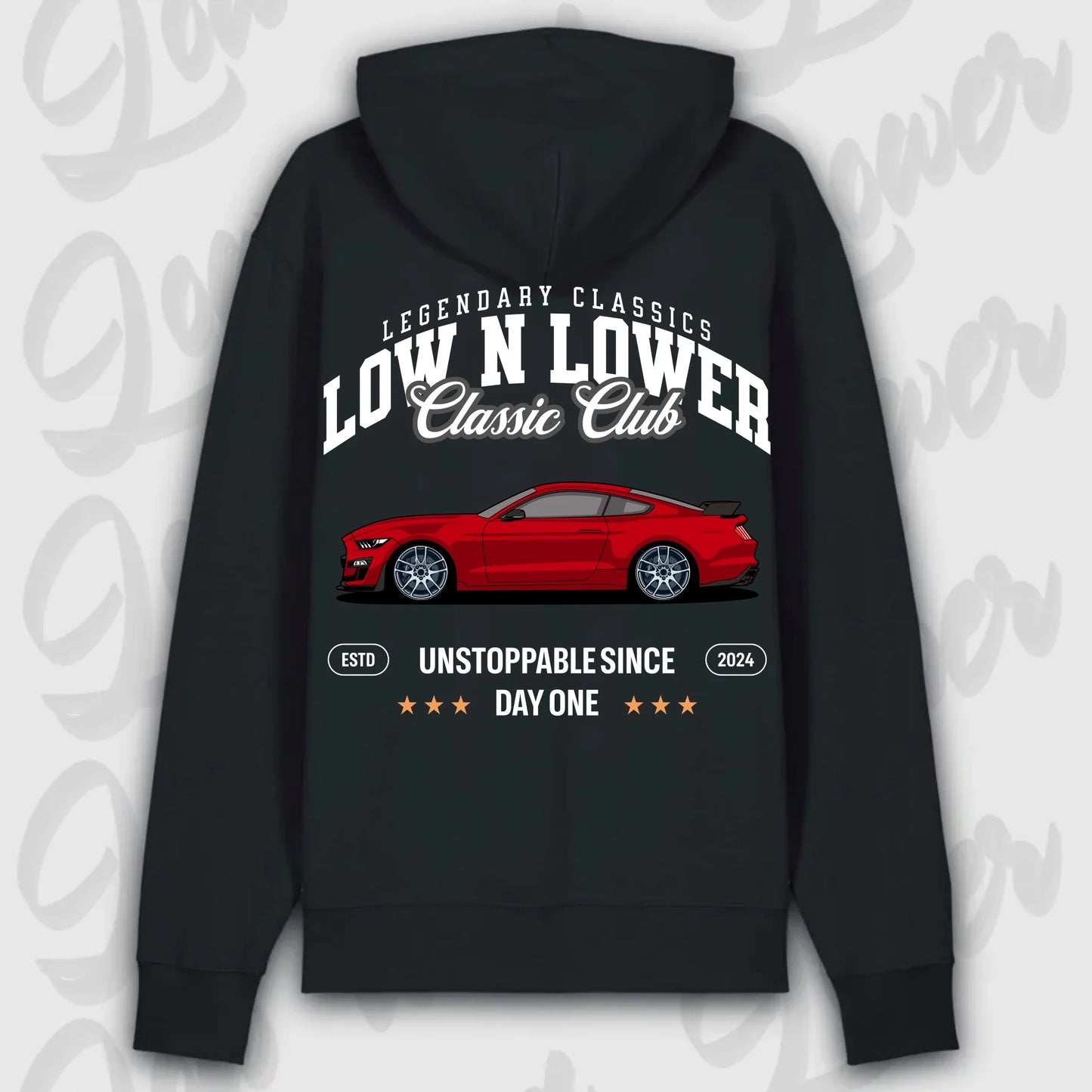 Hoodie Mustang 2020 - personalisierbar Premium Hoodie Black