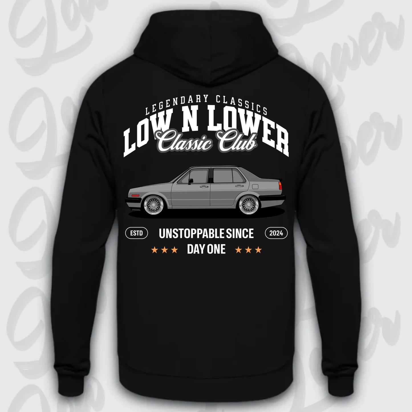Hoodie Jetta 2 - personalisierbar Standard Hoodie Deep-Black