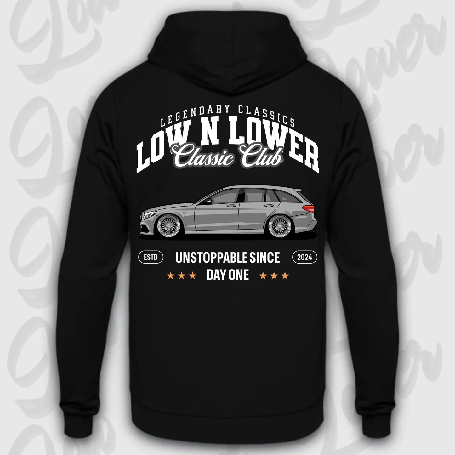 Hoodie W205 - personalisiert Standard Hoodie Deep-Black