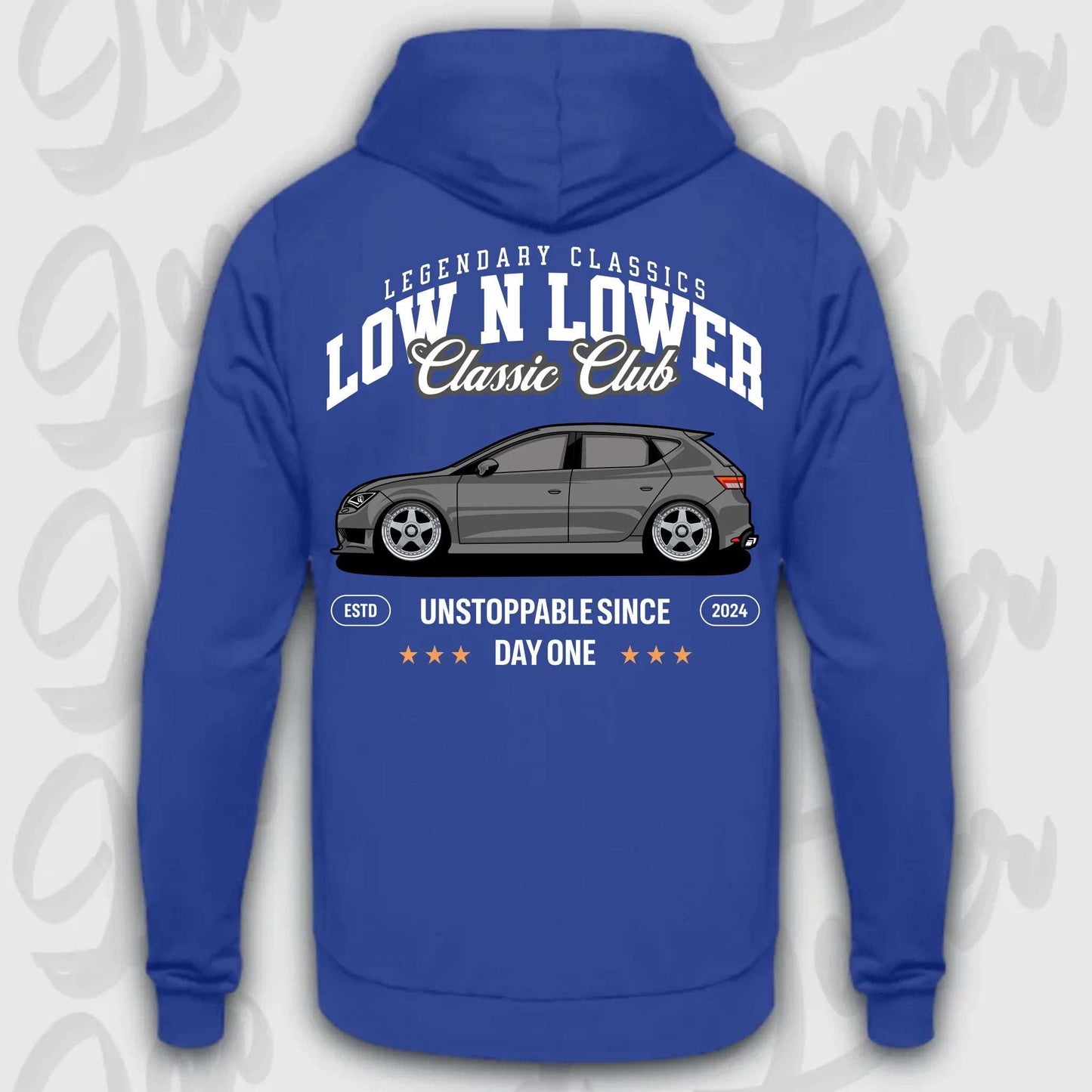 Hoodie Leon III - personalisiert Standard Hoodie Royal-Blue