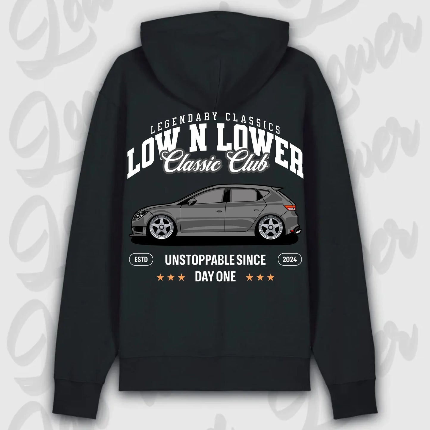 Hoodie Leon III - personalisiert Premium Hoodie Black
