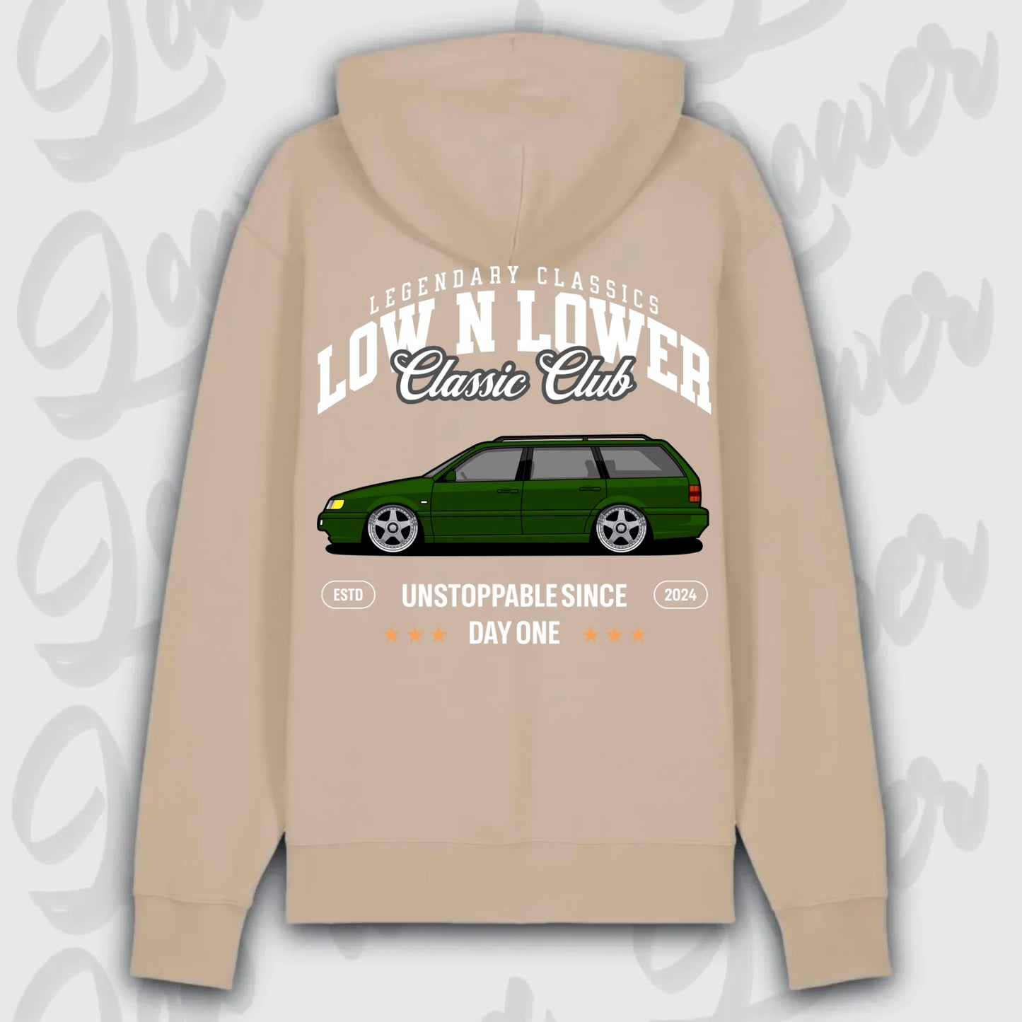 Hoodie 35i - personalisiert Premium Hoodie Desert-Dust