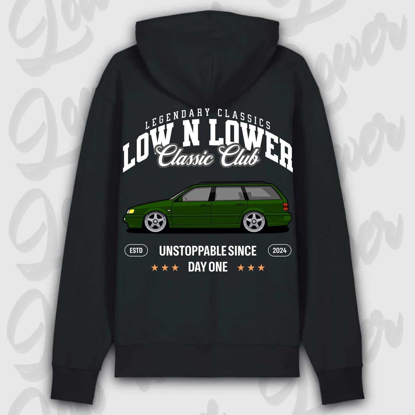 Hoodie 35i - personalisiert Premium Hoodie Black