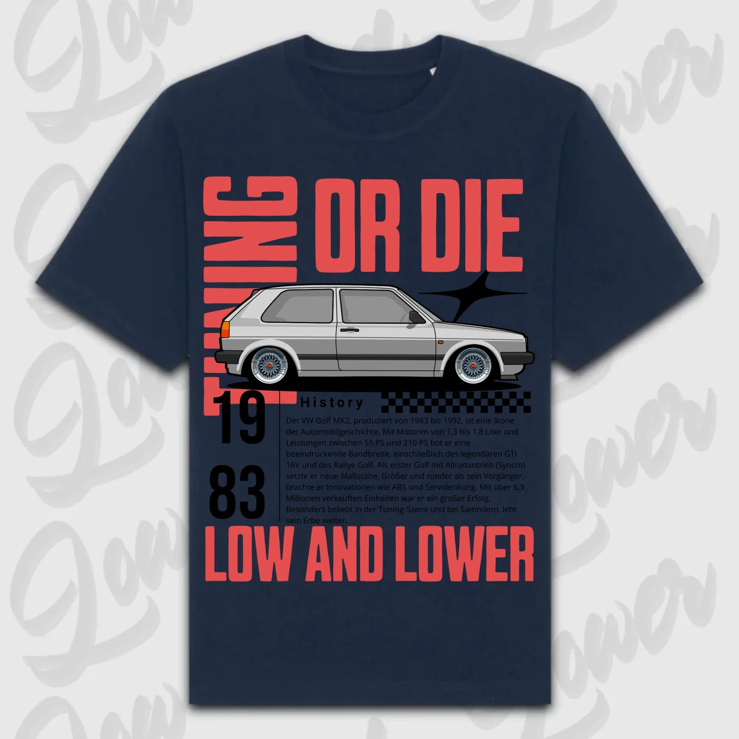 T-Shirt MK 2 - personalisierbar Oversized T-Shirt ( Front Print )