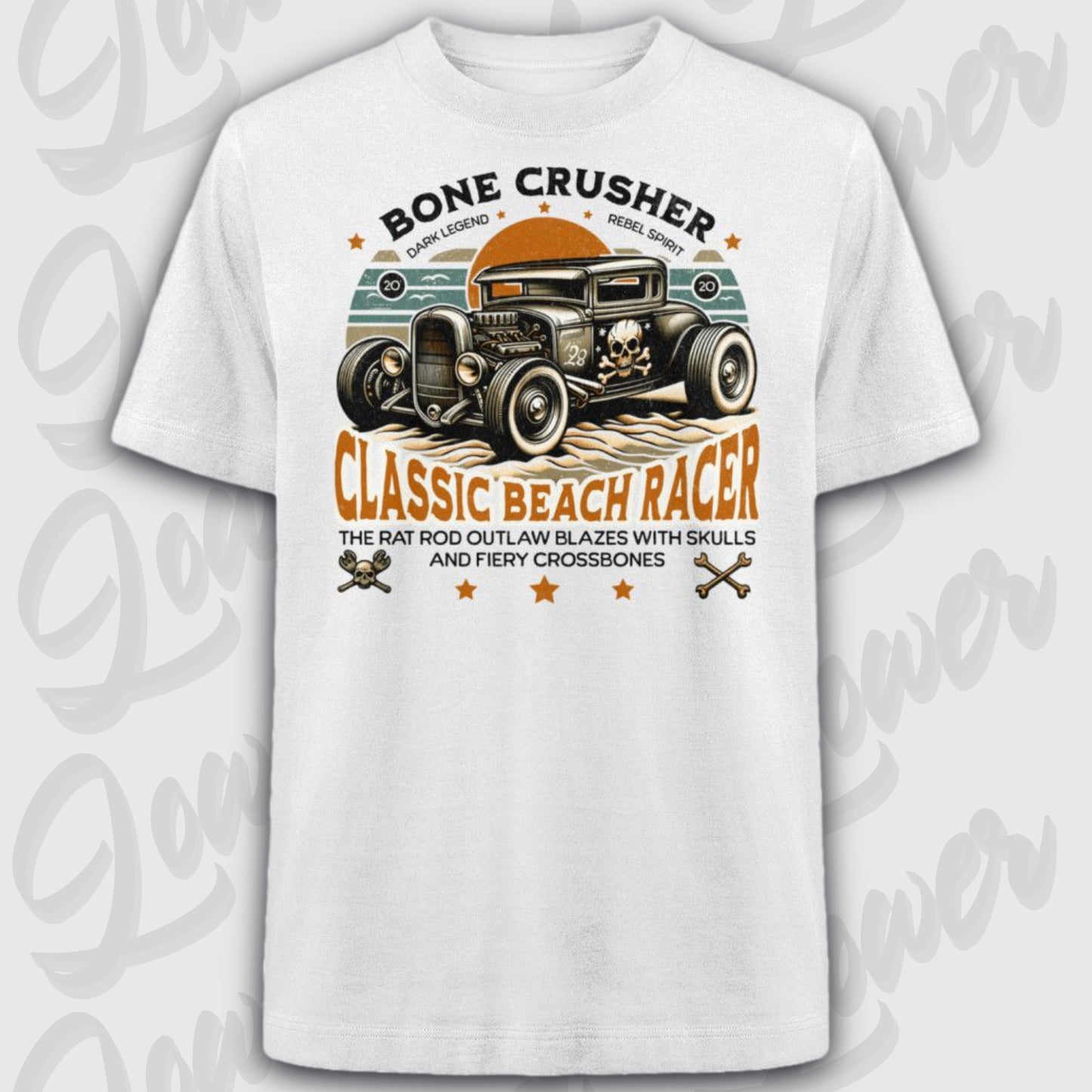 Oversized Trend T-Shirt, Bone Crusher