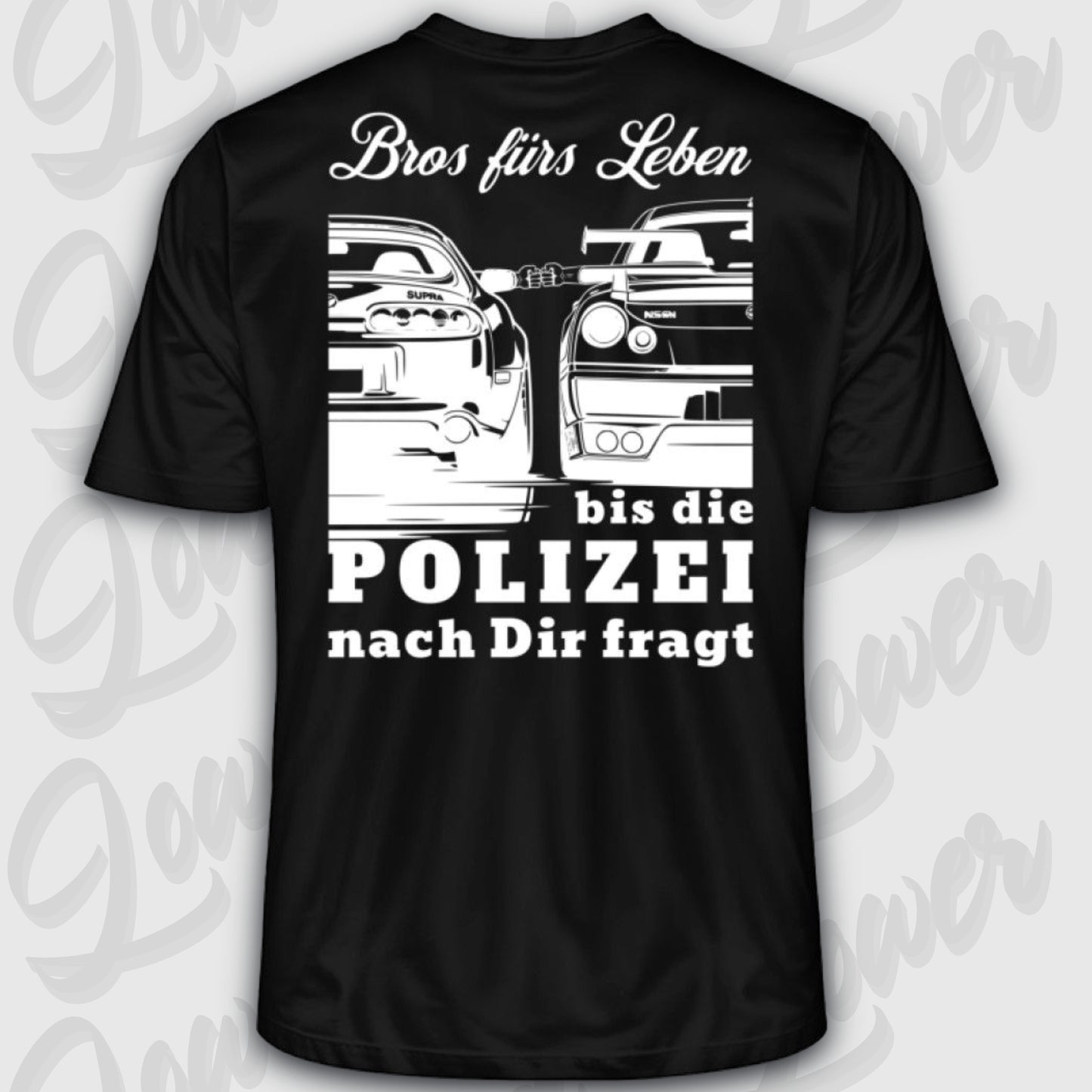 Standard T-Shirt, Tuning Bros fürs Leben
