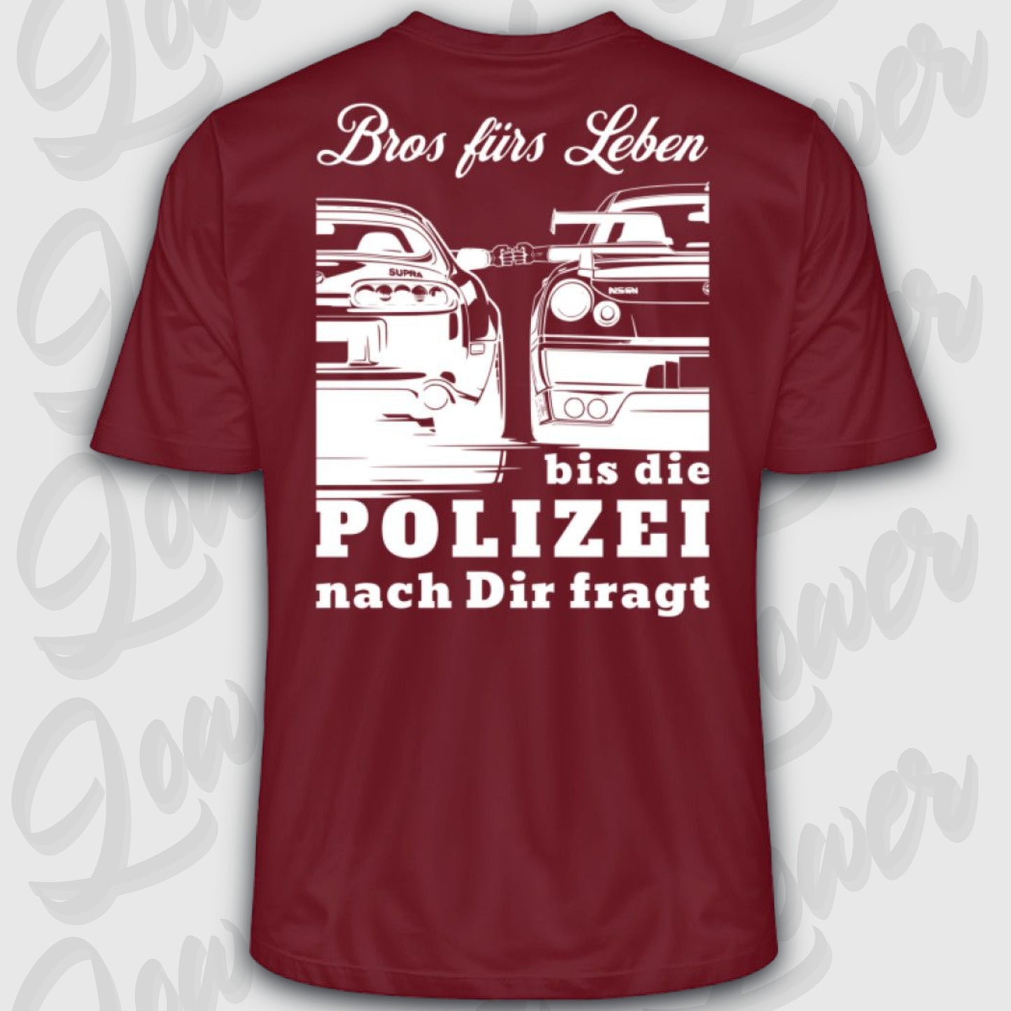 Standard T-Shirt, Tuning Bros fürs Leben