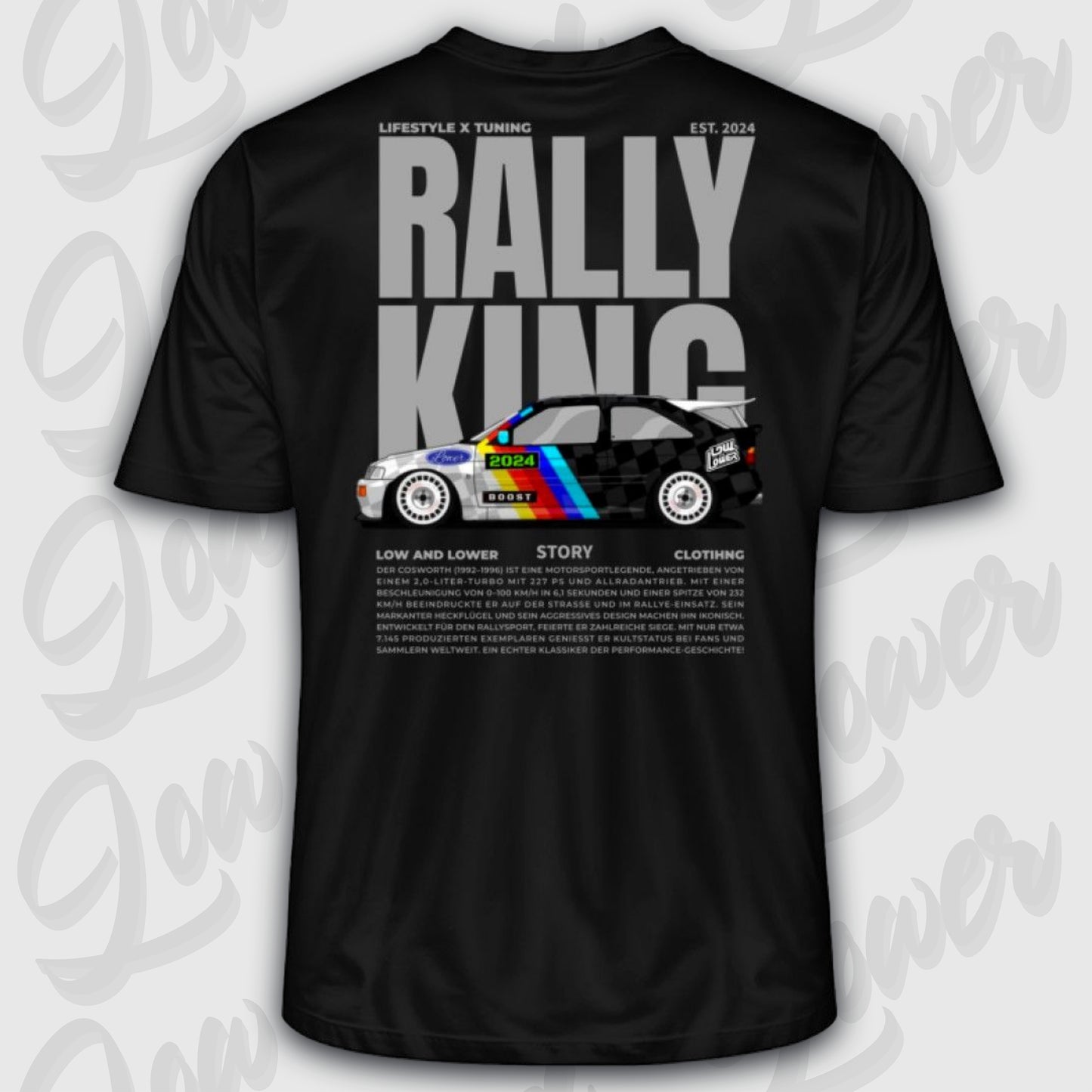 Standard T-Shirt, Cosworth Black