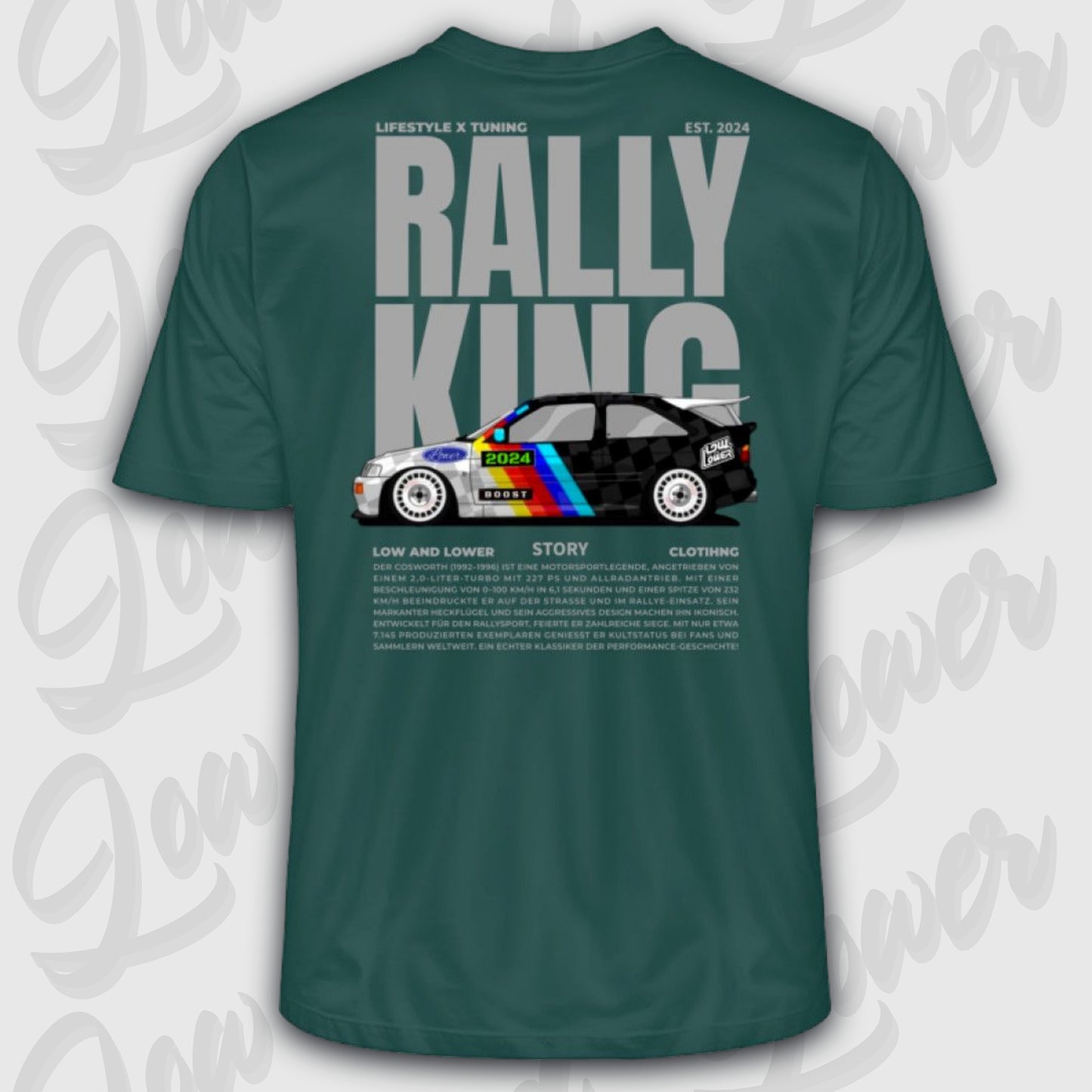 Standard T-Shirt, Cosworth Glazed Green