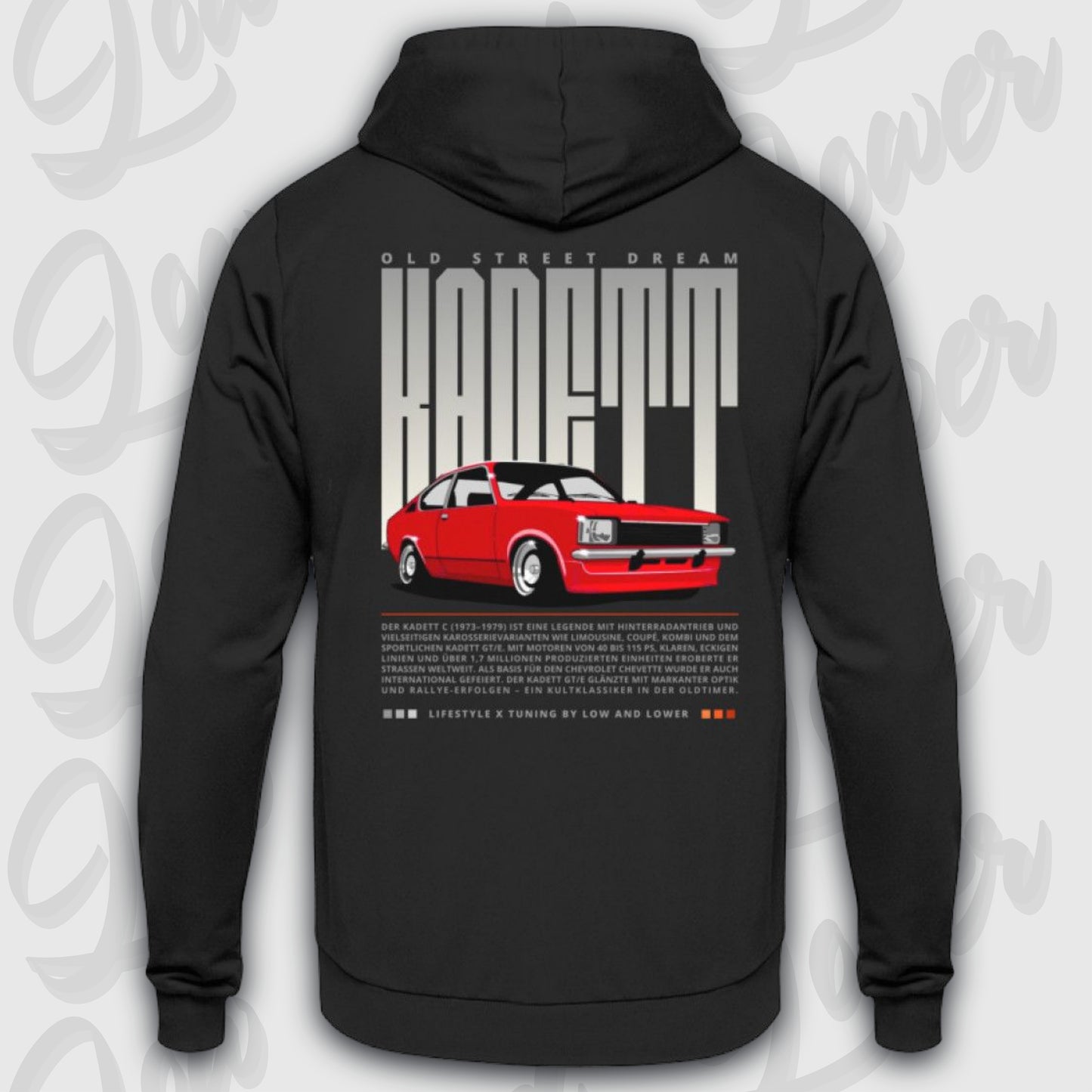 Standard Hoodie, Kadett Deep Black