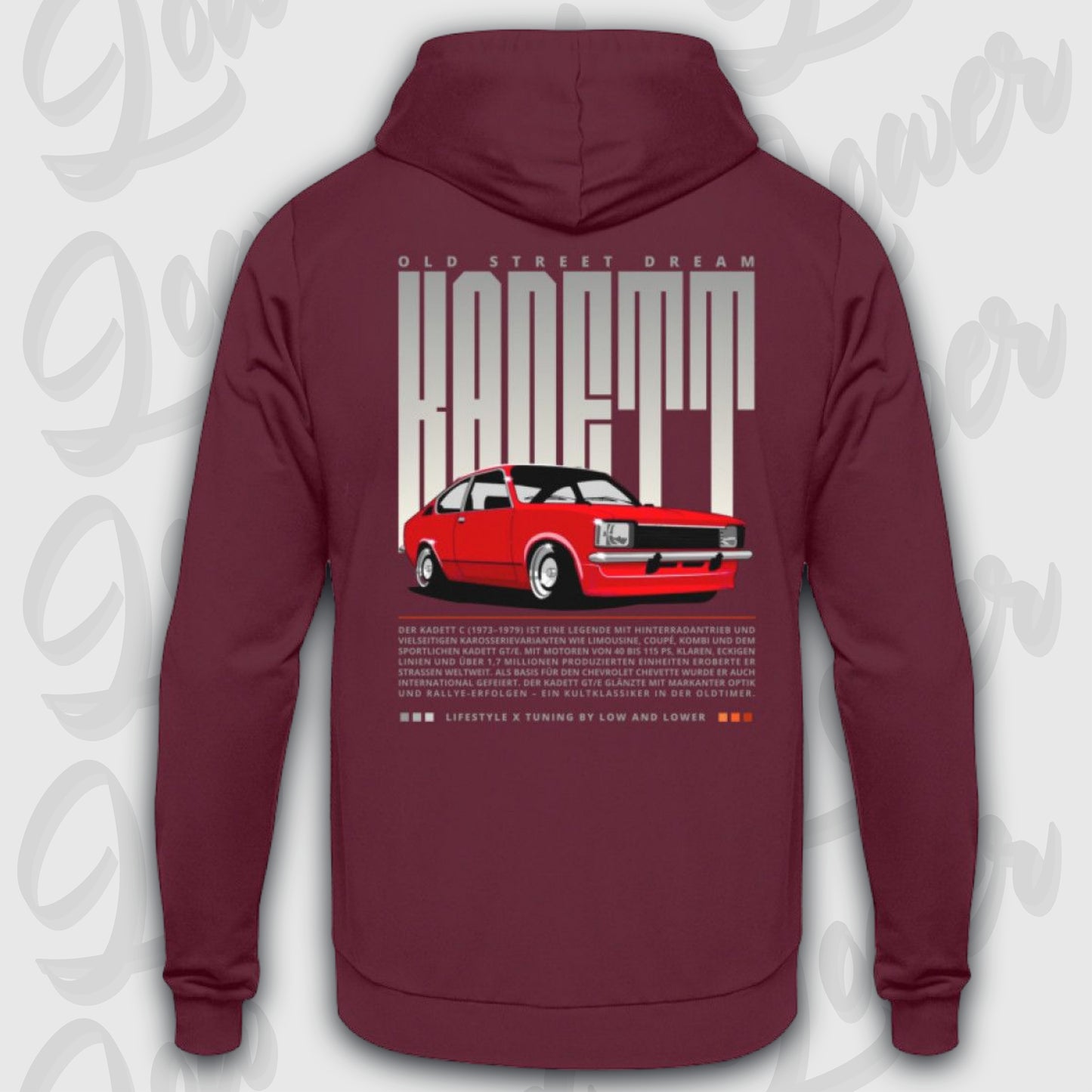 Standard Hoodie, Kadett Burgundy