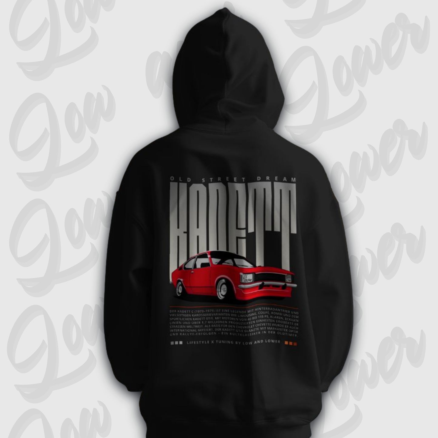Premium Hoodie, Low Kadett