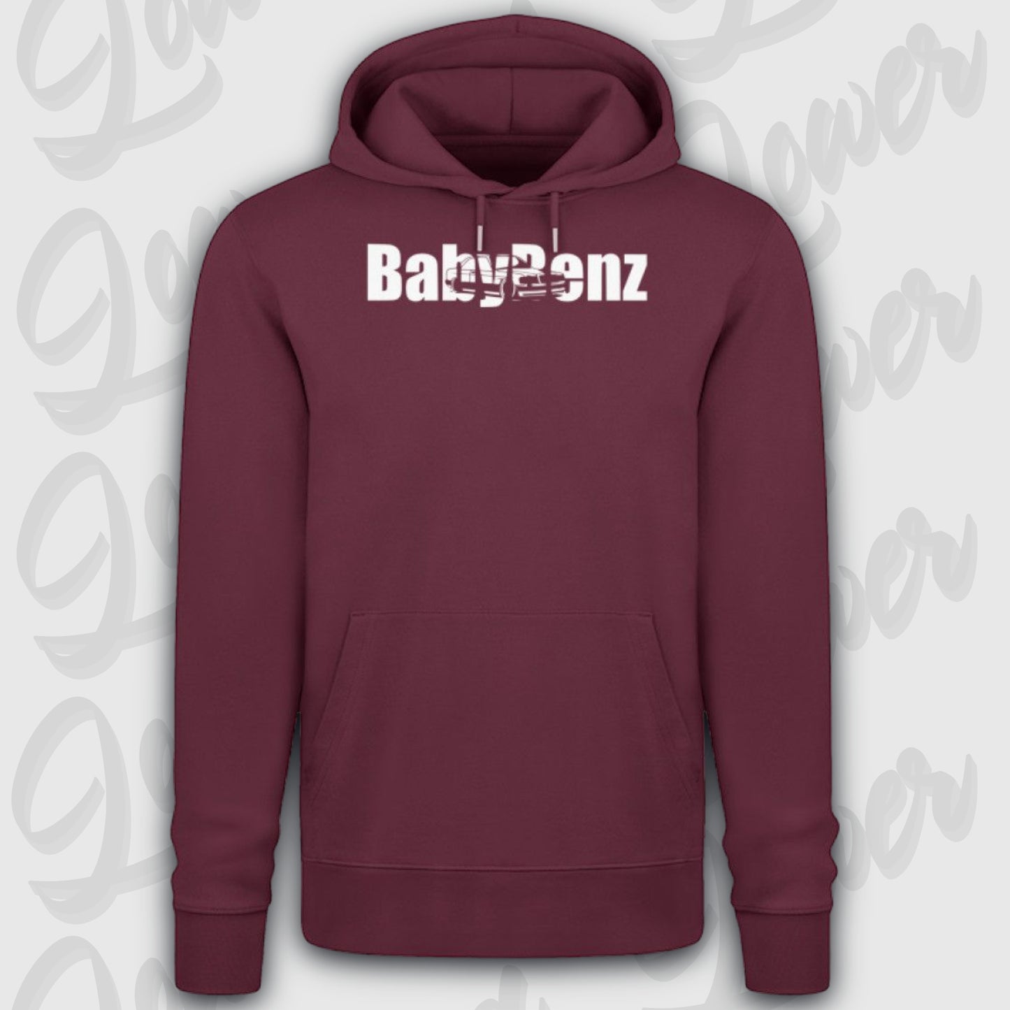 Premium Hoodie, BabyBenz Burgundy