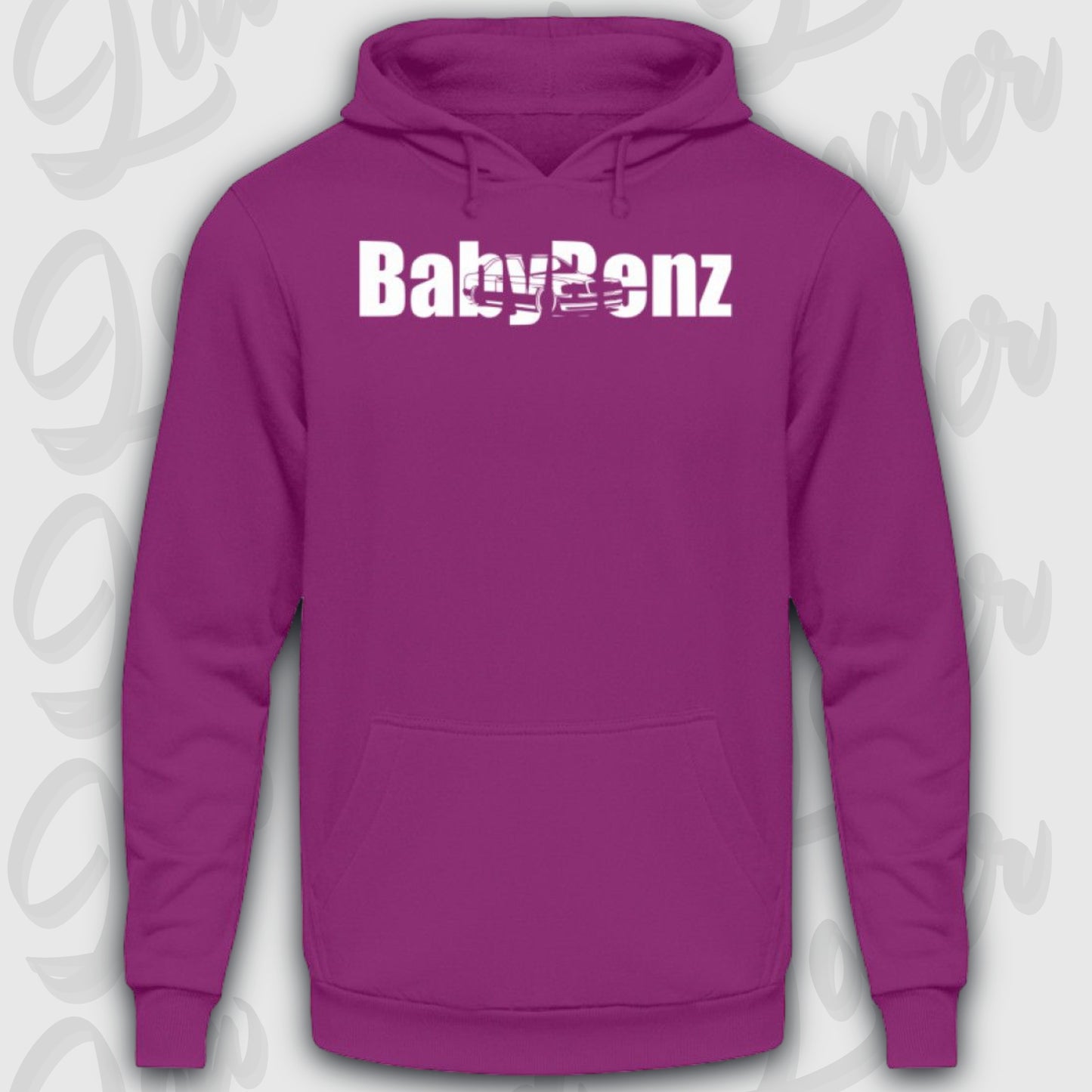 Standard Hoodie, BabyBenz Magenta Magic