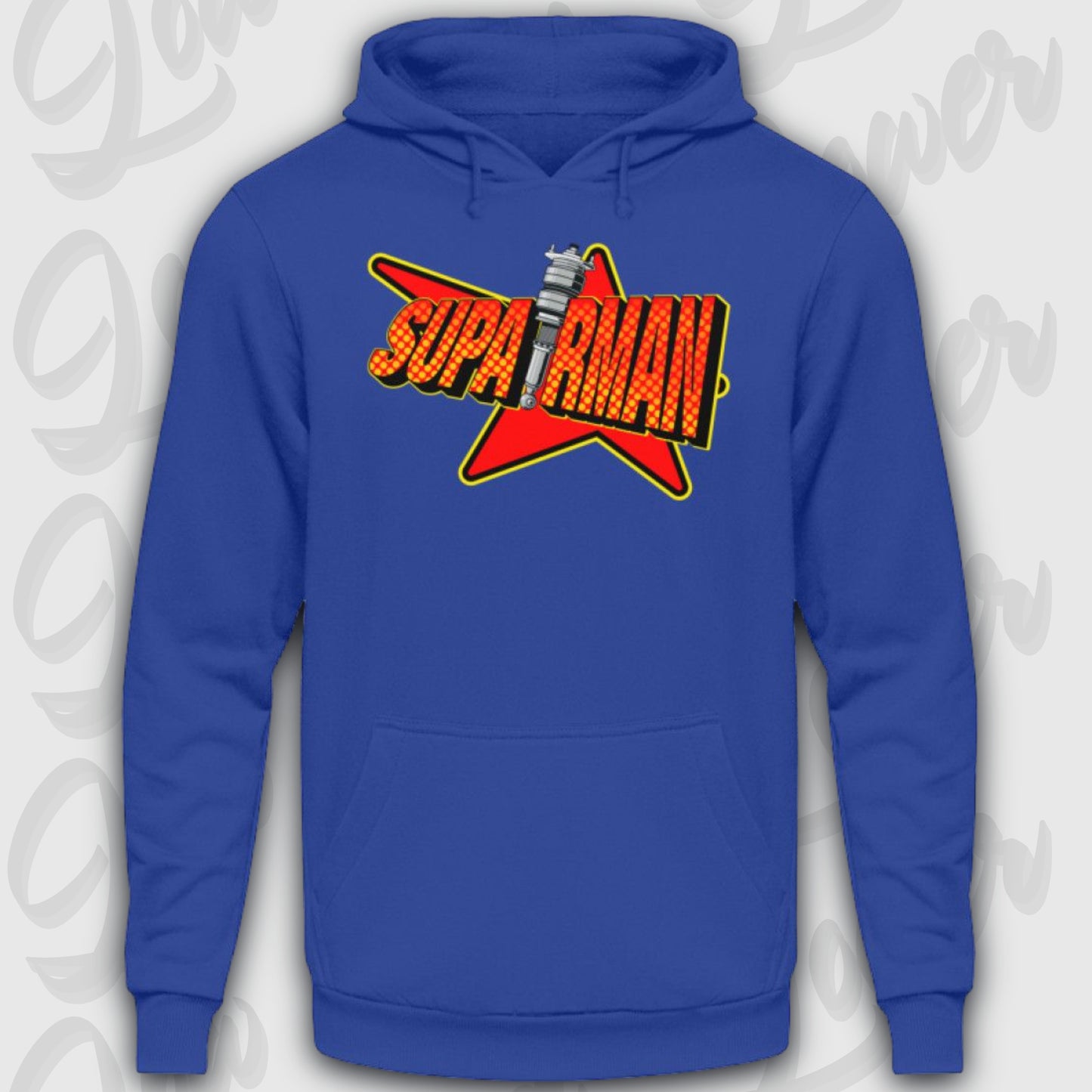 Standard Hoodie, SupAIRman Tuning Royal Blue