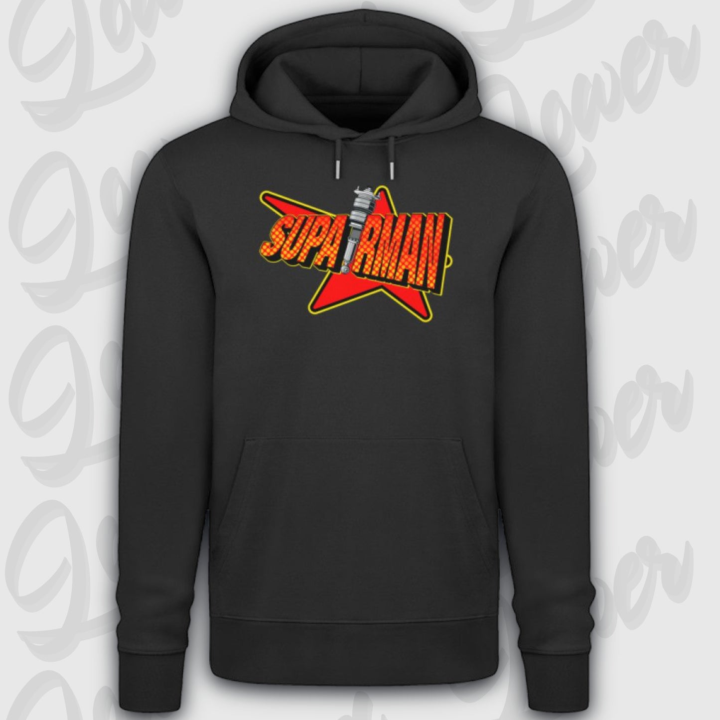Premium Hoodie, SupAIRman Black