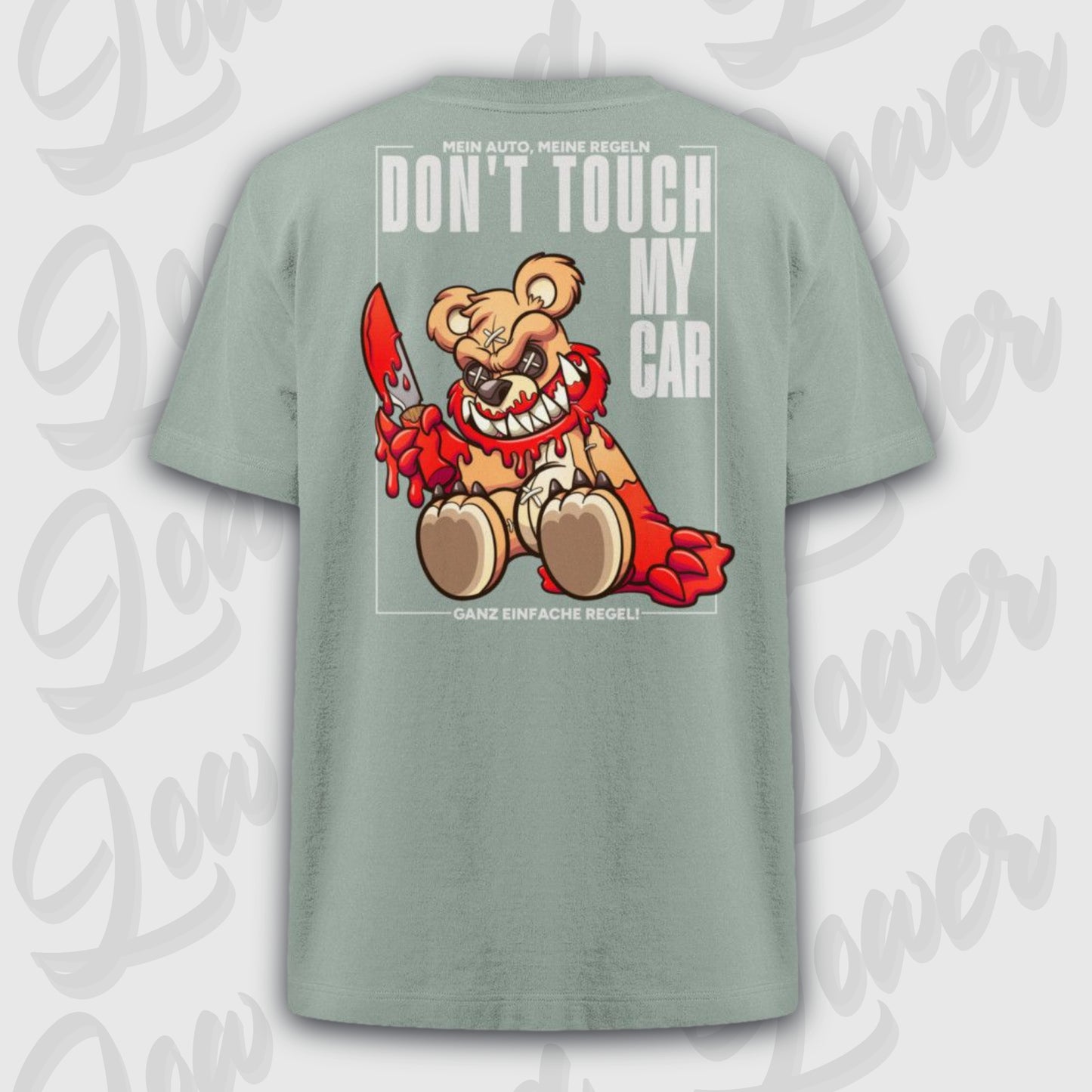 Oversized Trend T-Shirt Monster Bear