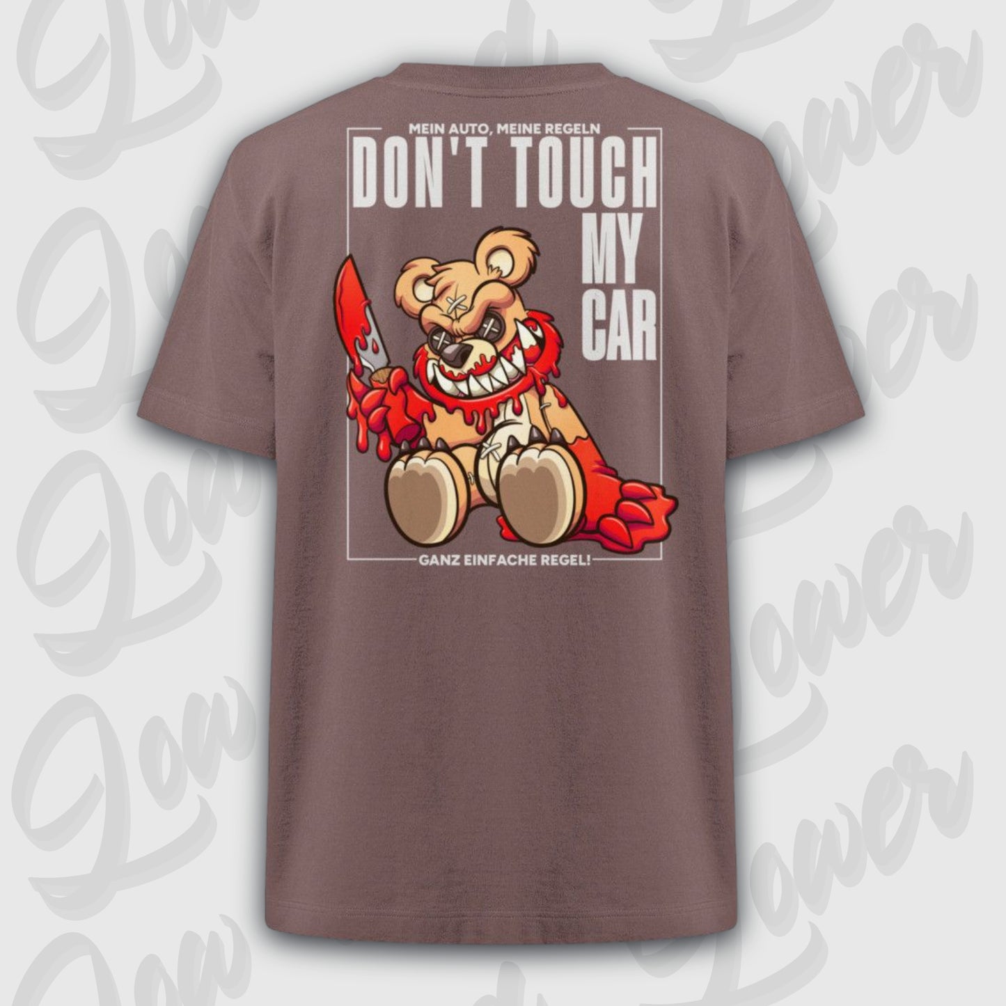 Oversized Trend T-Shirt Monster Bear