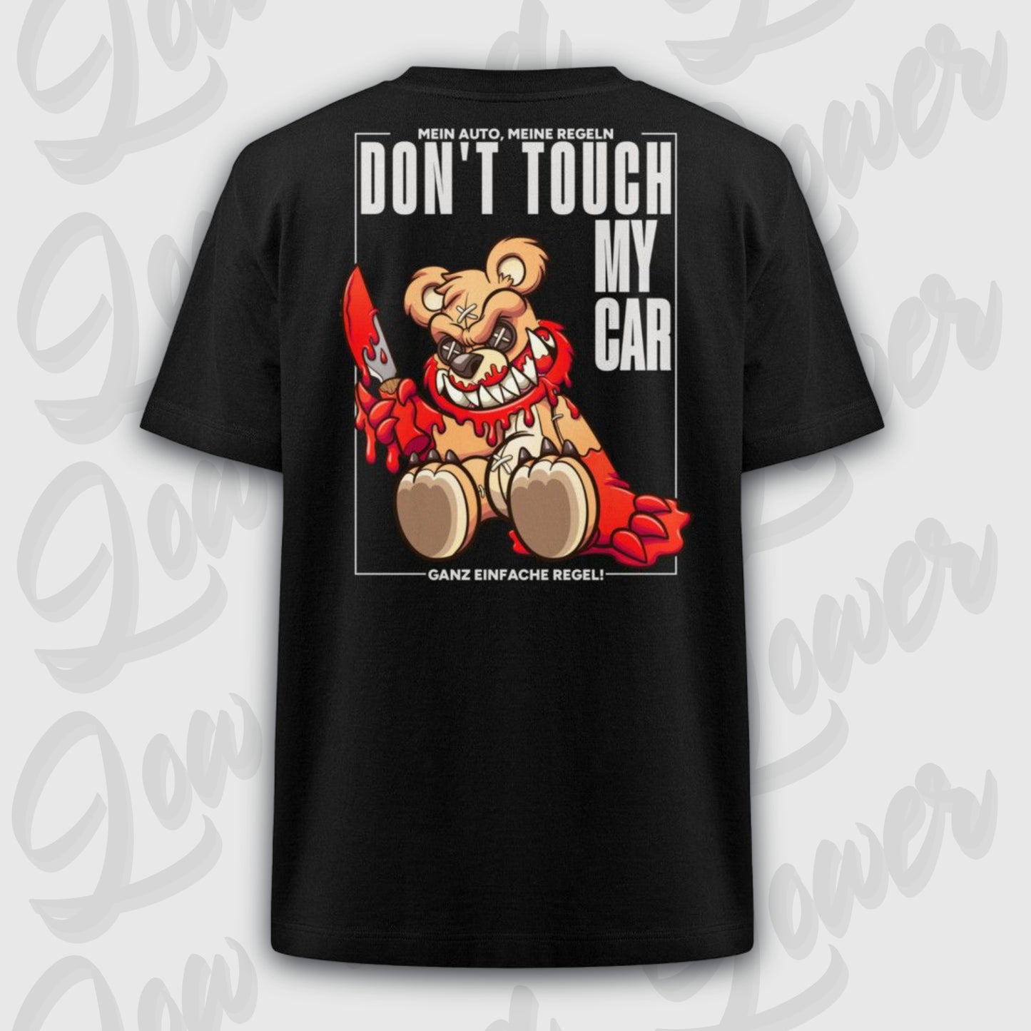 Oversized Trend T-Shirt Monster Bear