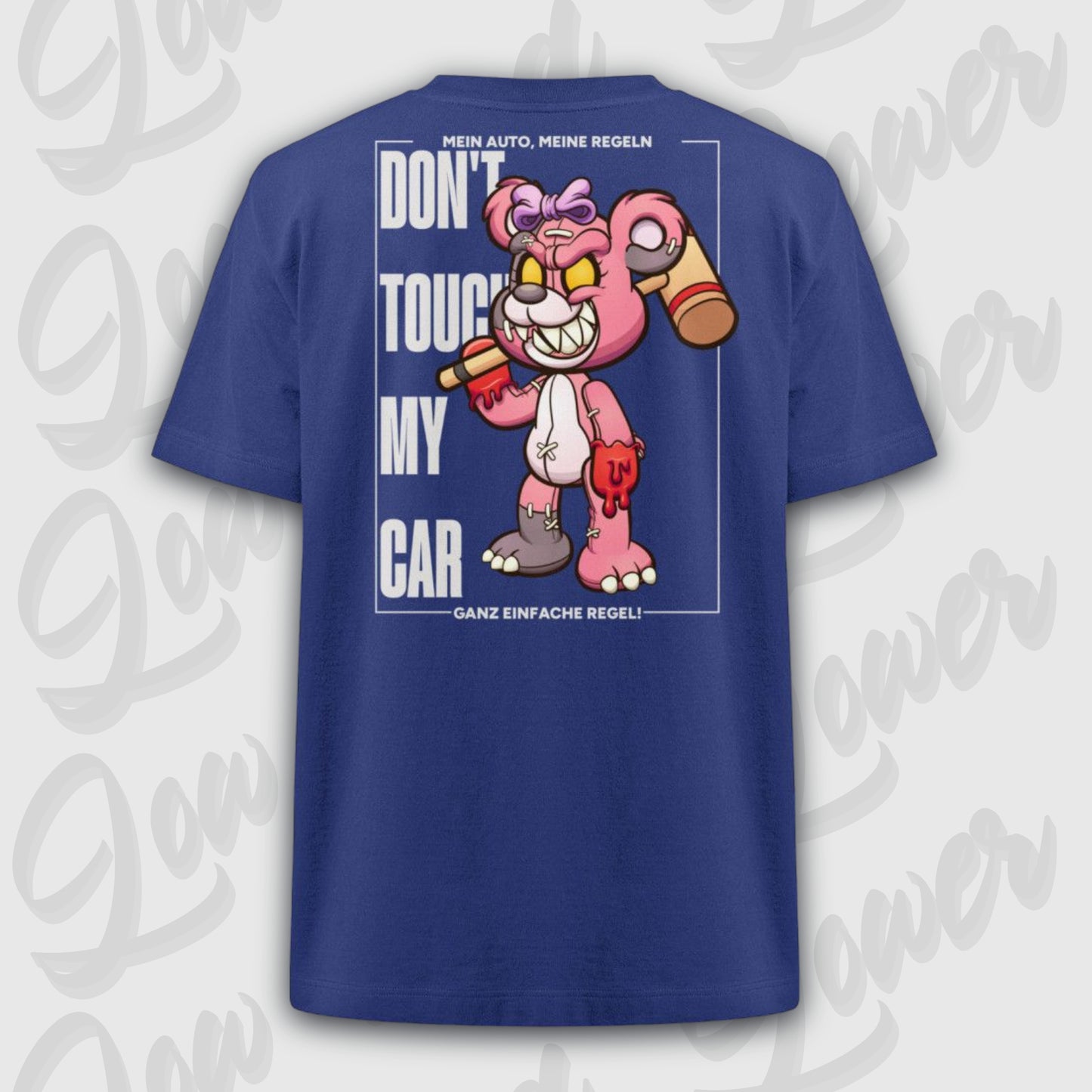 Oversized Trend T-Shirt Monster Lady
