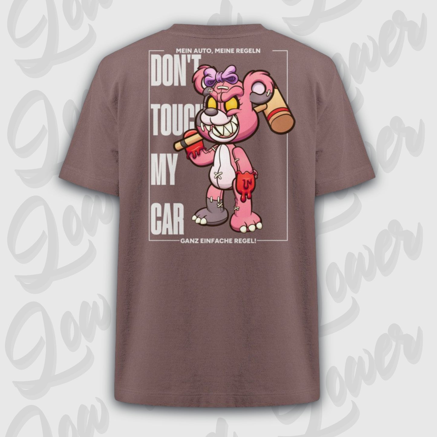 Oversized Trend T-Shirt Monster Lady