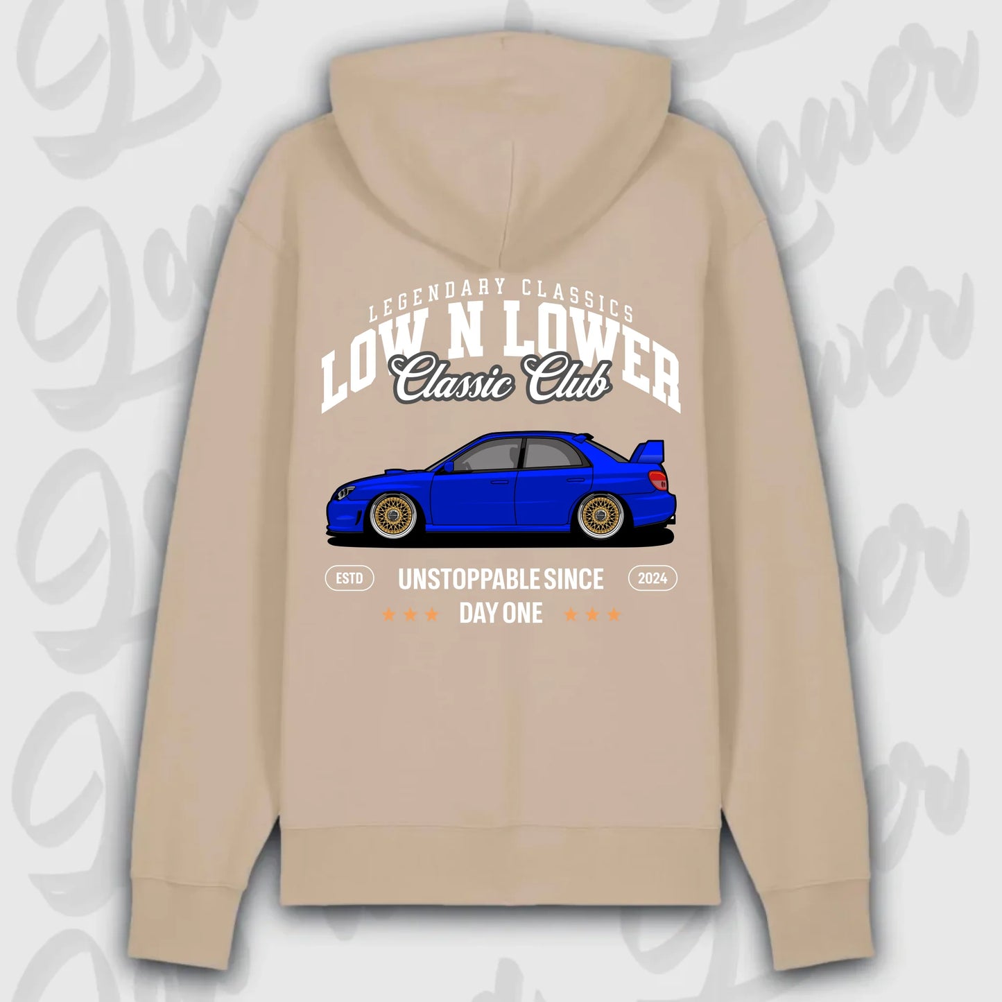Hoodie WRX 2. Gen. - personalisiert Premium Hoodie Desert-Dust