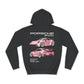 Pink Sports Car Racing Hoodie