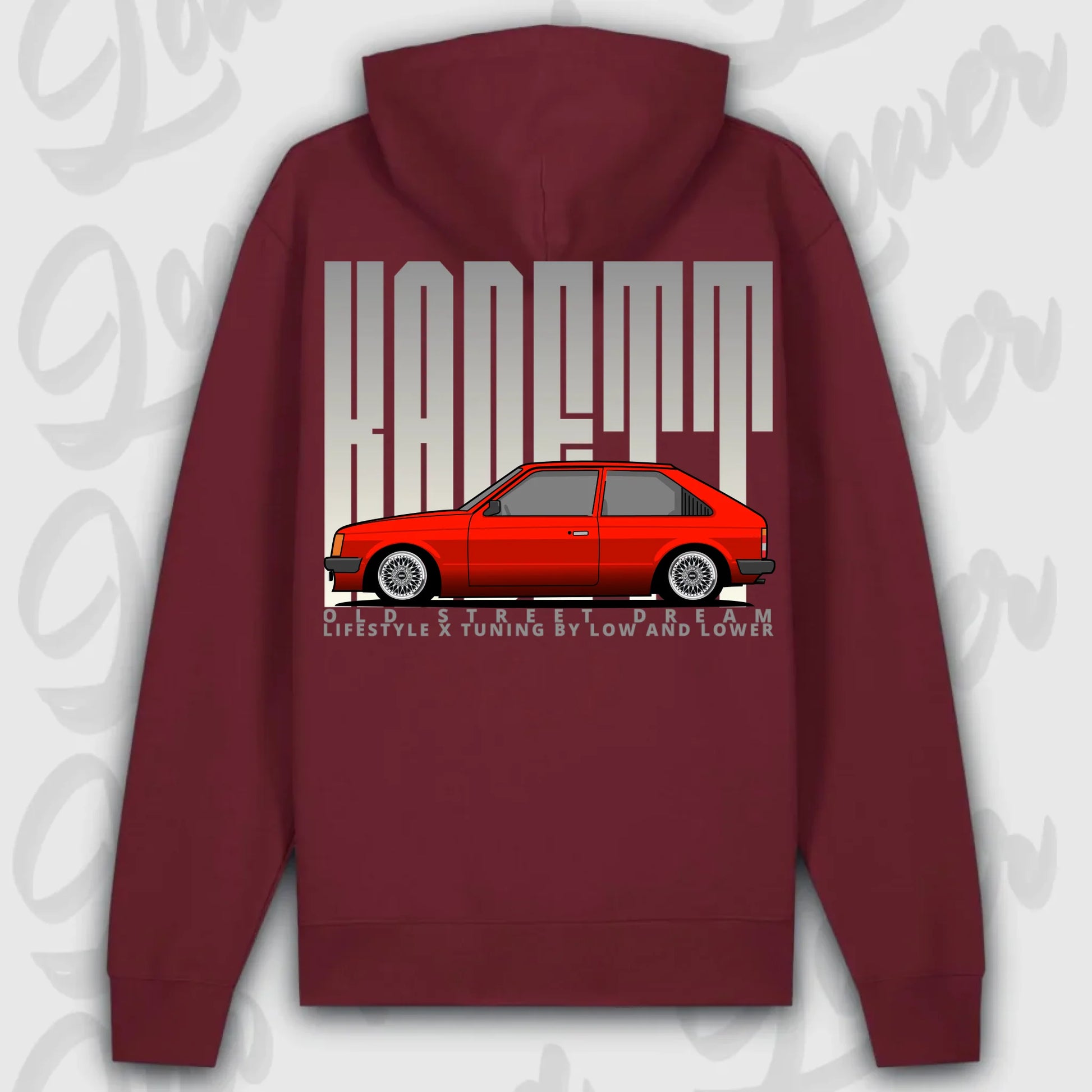 Mockup Premium Hoodie teeinblue - Stand hoodie 3