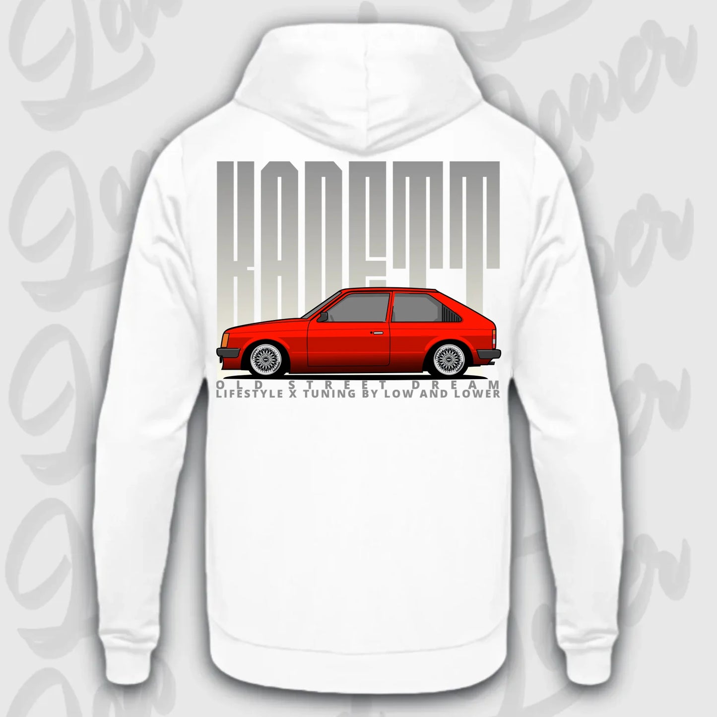 Mockup Stand hoodie teeinblue - Shirt stand 2