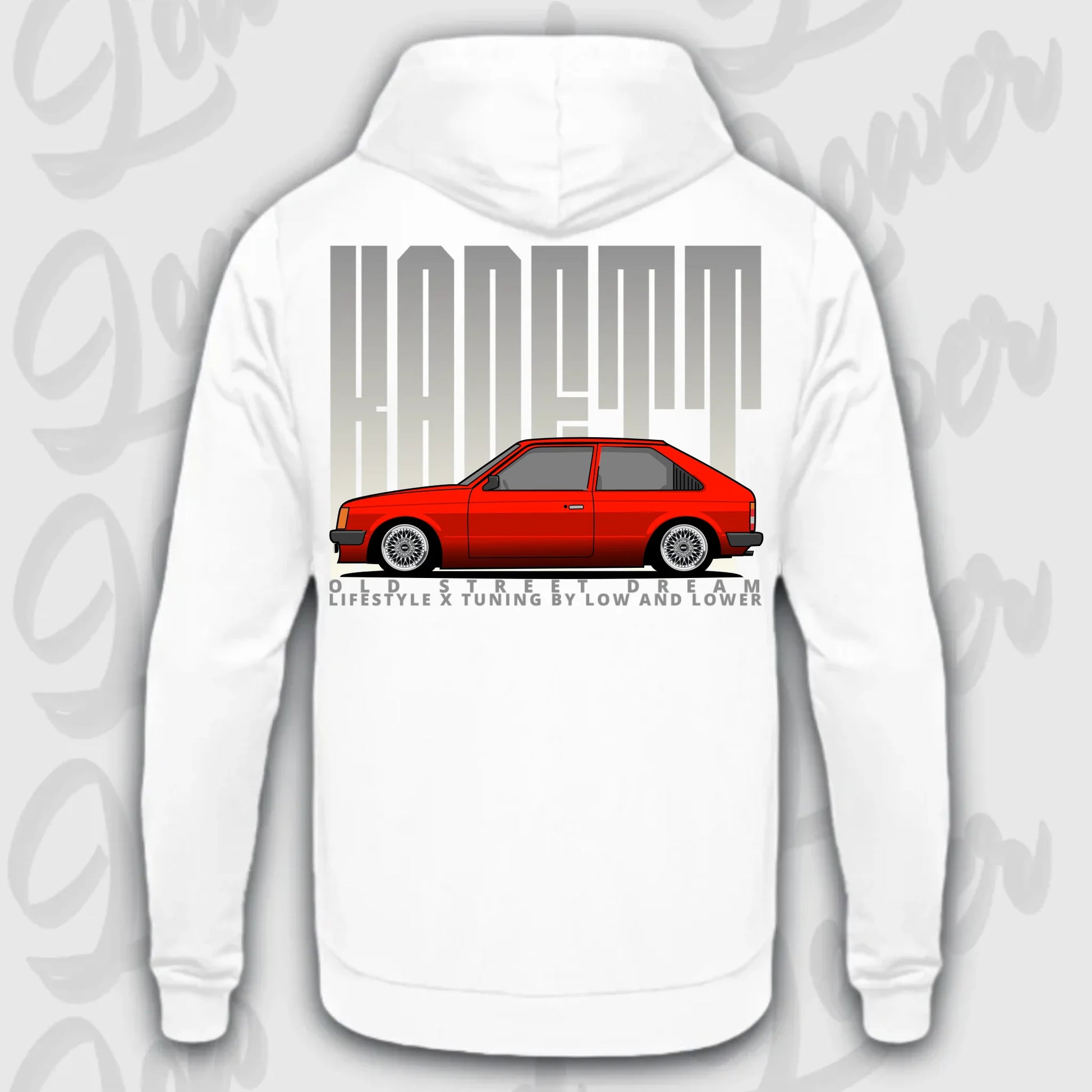 Mockup Stand hoodie teeinblue - Shirt stand 2