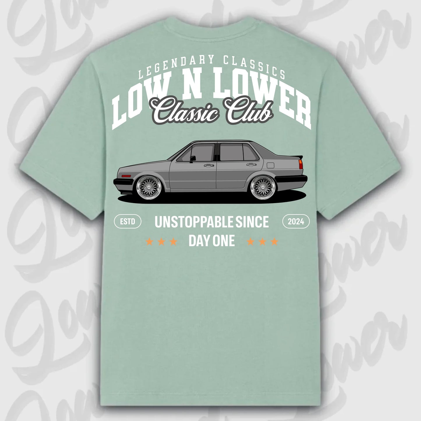 Mockup Oversize shirt teeinblue - Stand hoodie 3