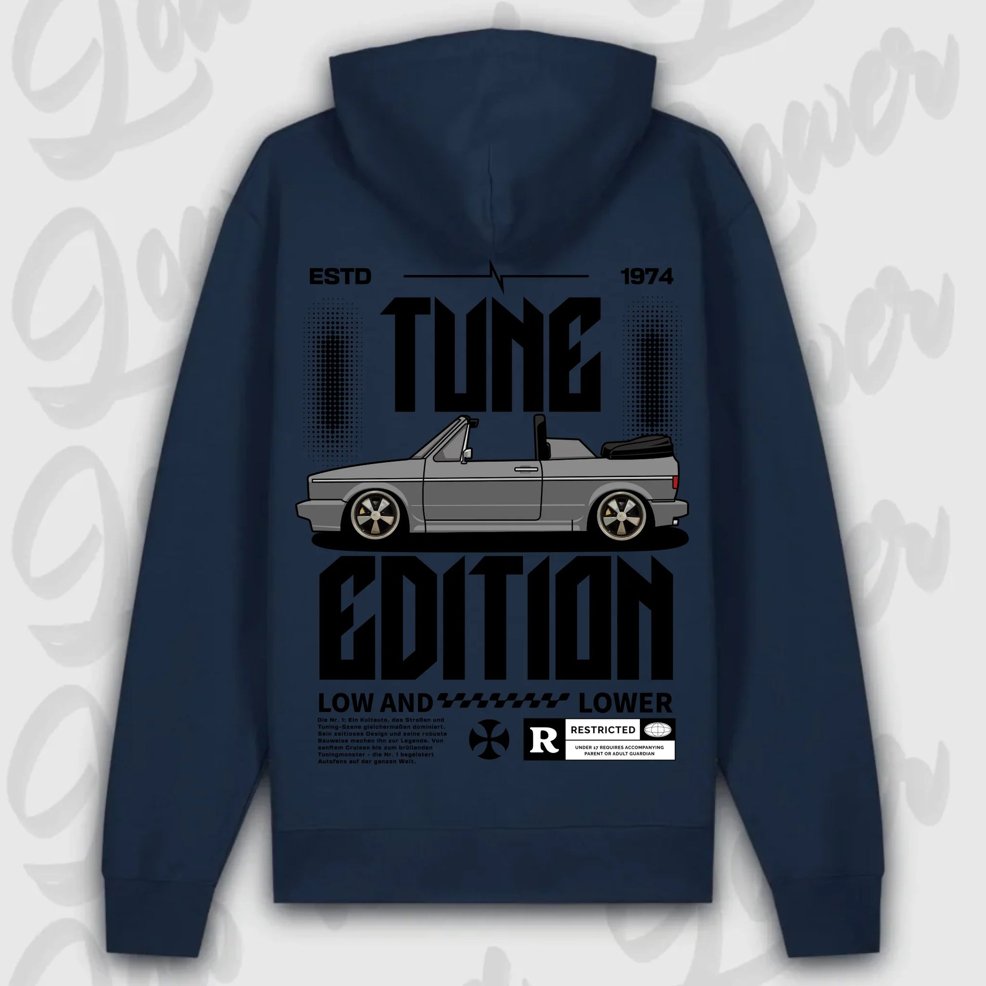 Mockup Premium Hoodie teeinblue - Shirt stand 2