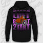 Mockup Stand hoodie teeinblue -      
