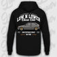 Mockup Stand hoodie teeinblue -      