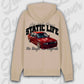 Hoodie mit deinem Bild - personalisiert Premium Hoodie Desert-Dust