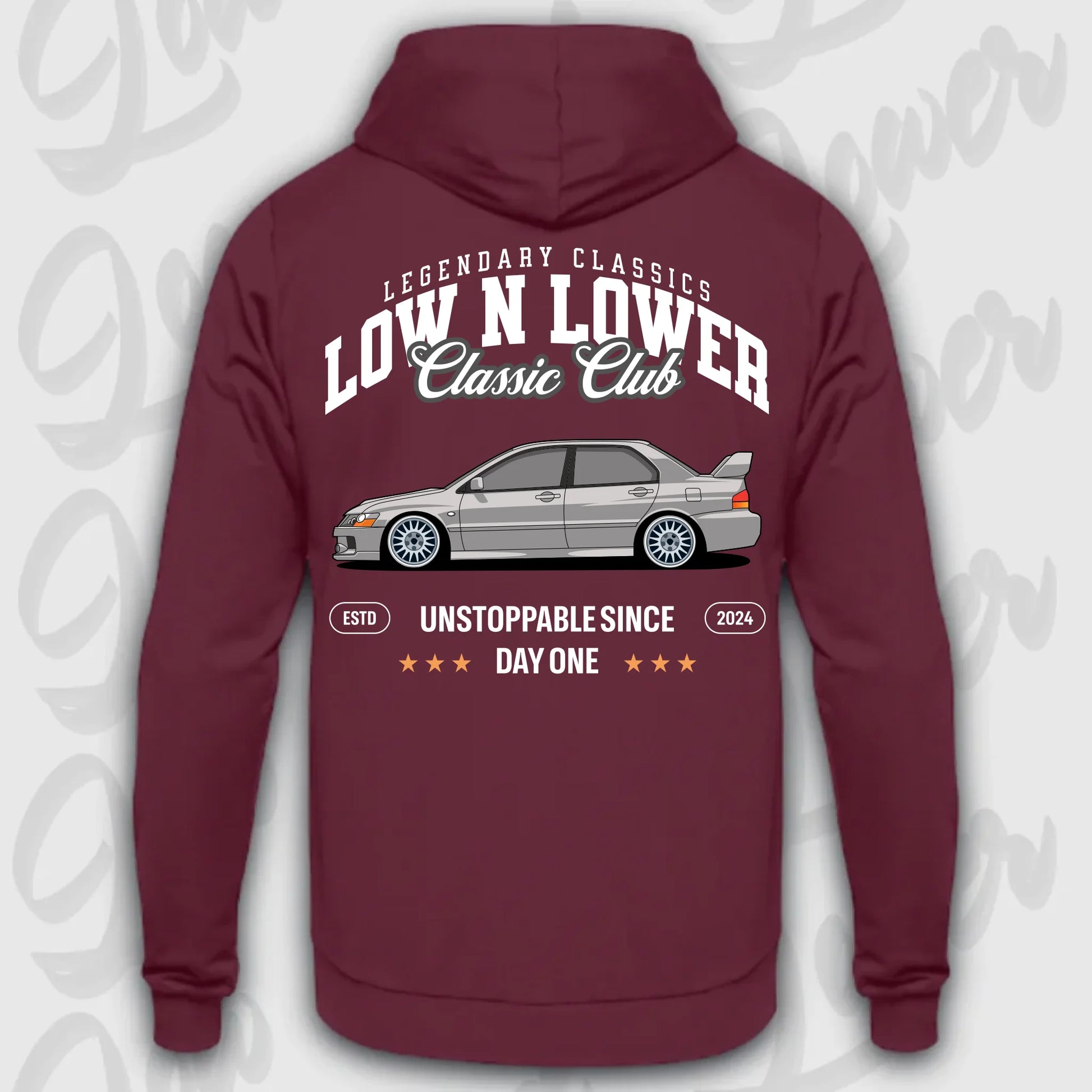 Mockup Stand hoodie teeinblue - Shirt 4